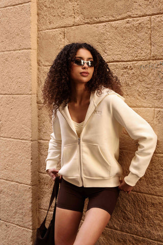LIMITED EDITION︱W. All-Star Zip Hoodie - French Vanilla