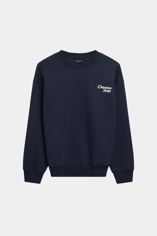 LIMITED EDITION︱W. Lodge Crewneck - Navy