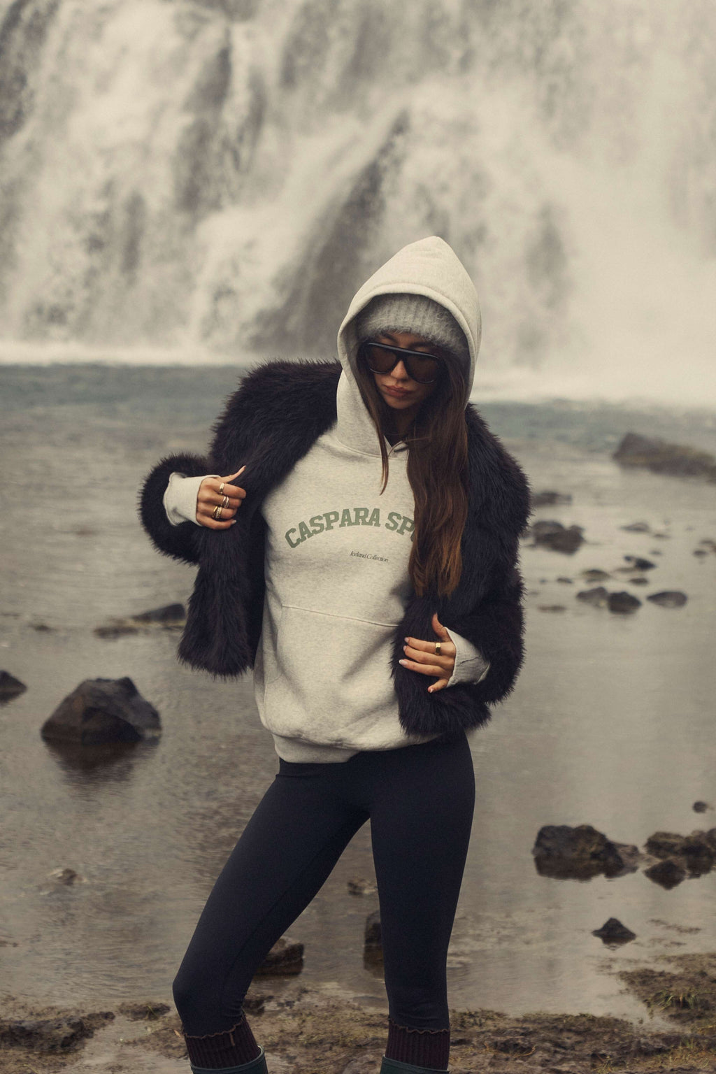 LIMITED EDITION︱W. CS Hoodie - Grey melange – CASPARA