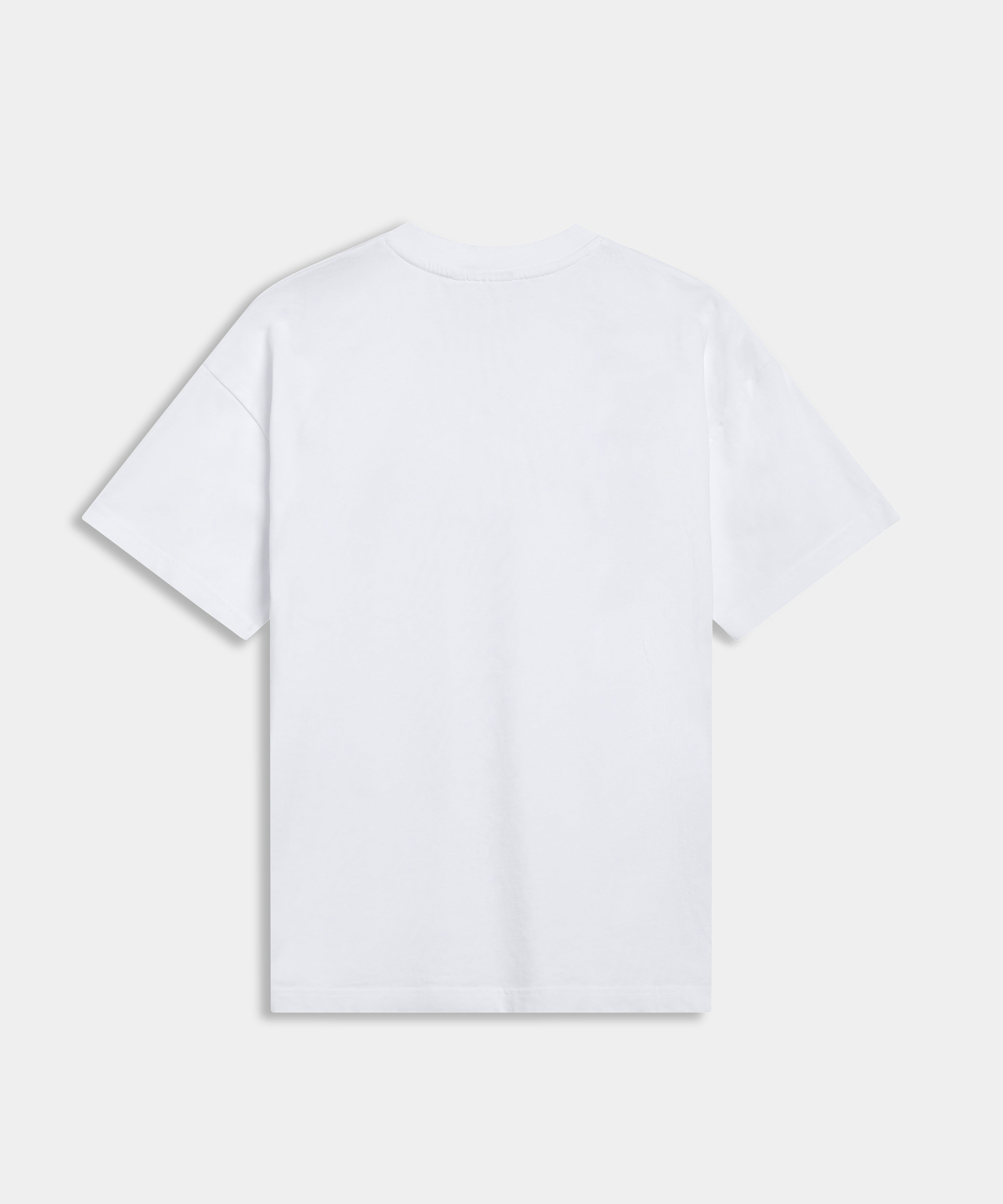 M. CS Tee - White w. anthracite