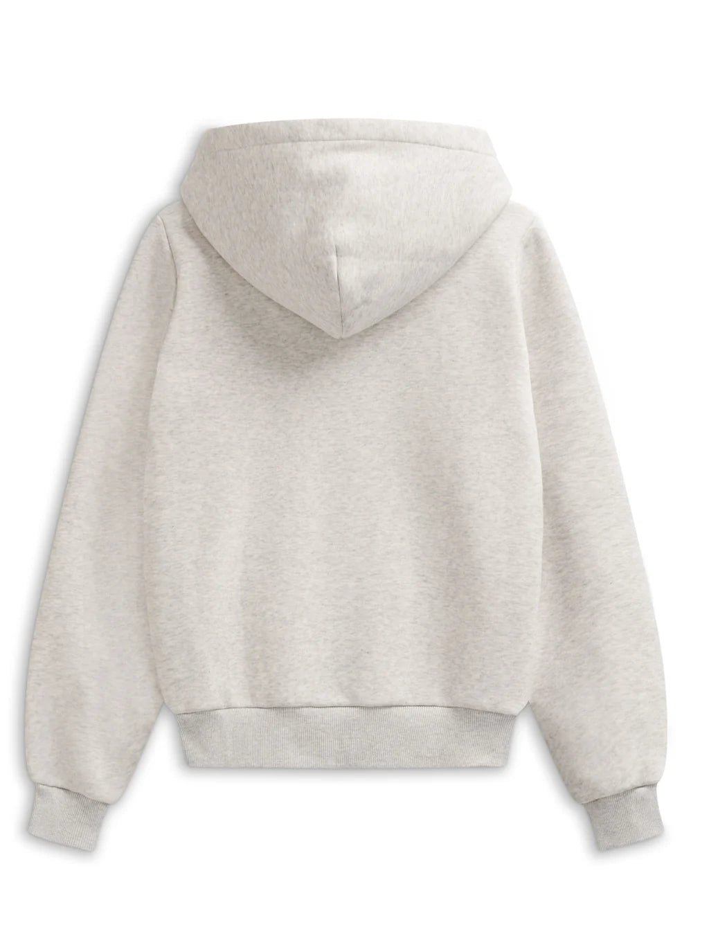 W. Varsity Zip Hoodie - Grey/Burgundy