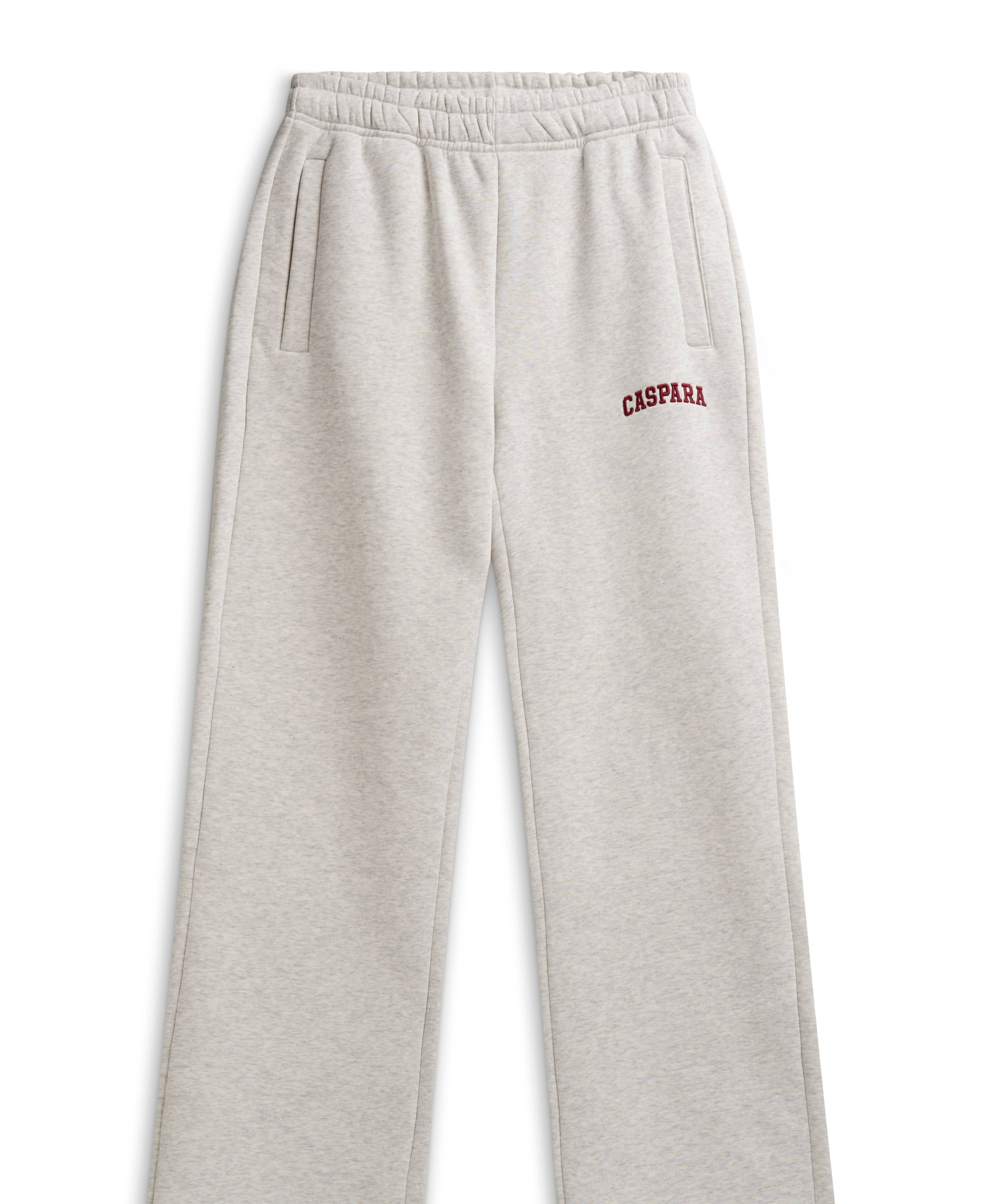 M. Varsity SL Pants - Grey/Burgundy