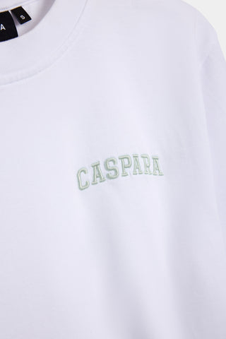 LIMITED EDITION | W. All-Star Embroidered Tee - White/Pistachio