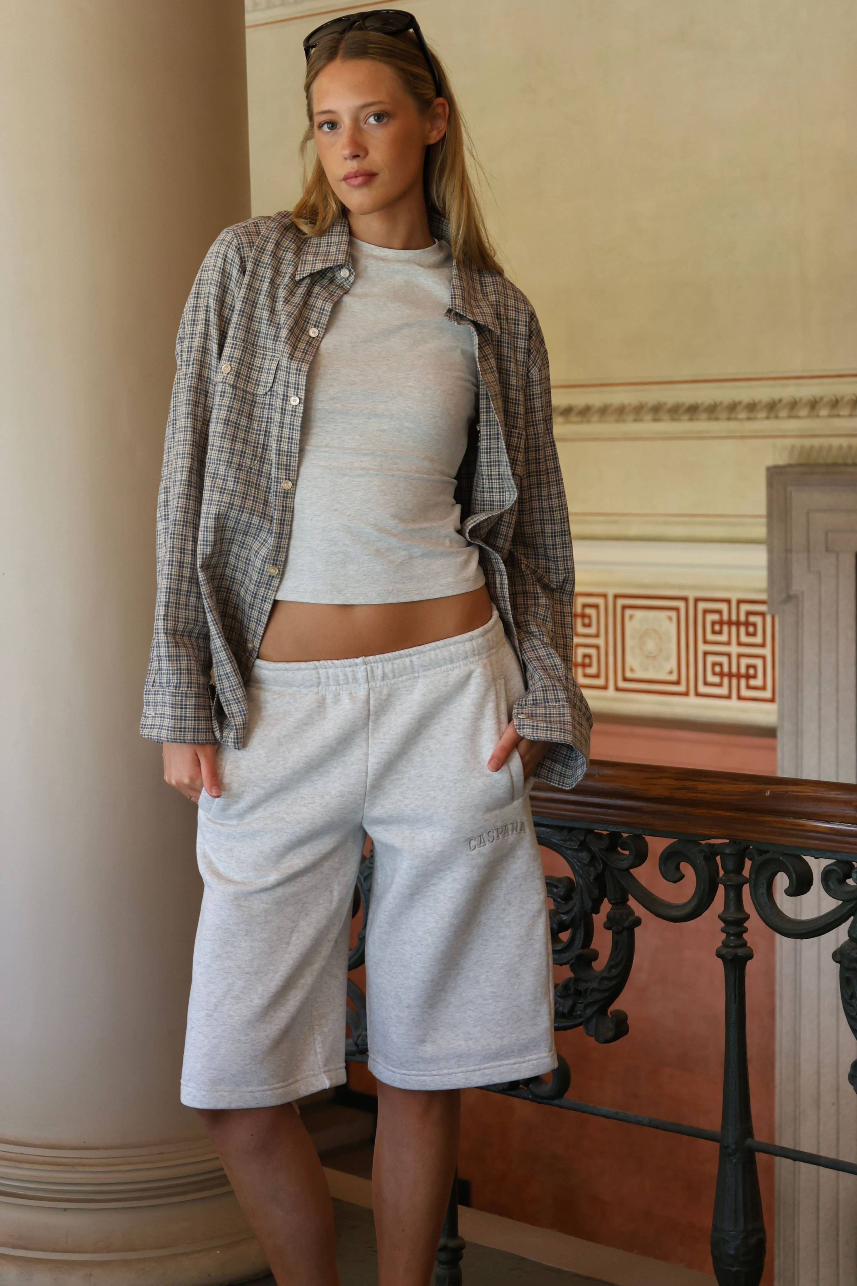W. All-Star Long Shorts - Grey Melange