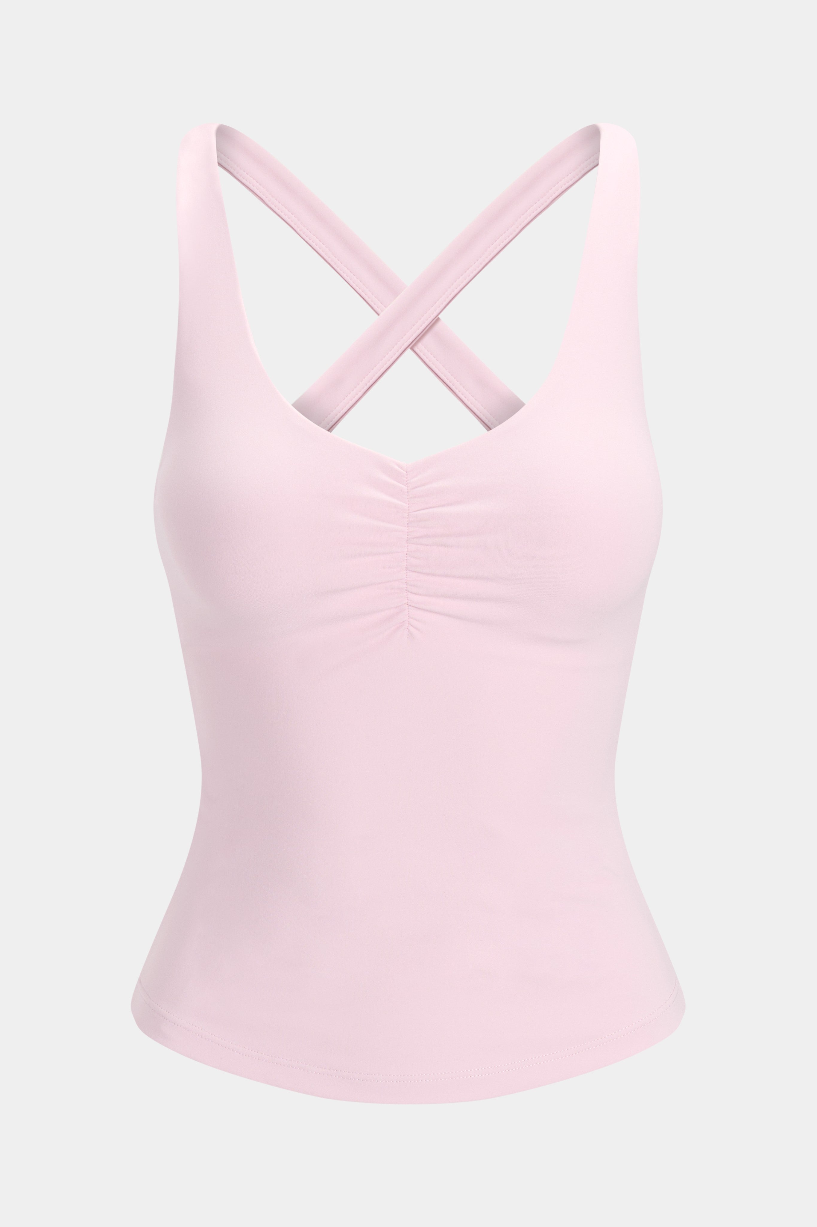 Cloudform® Scrunch Top - Millenial Pink