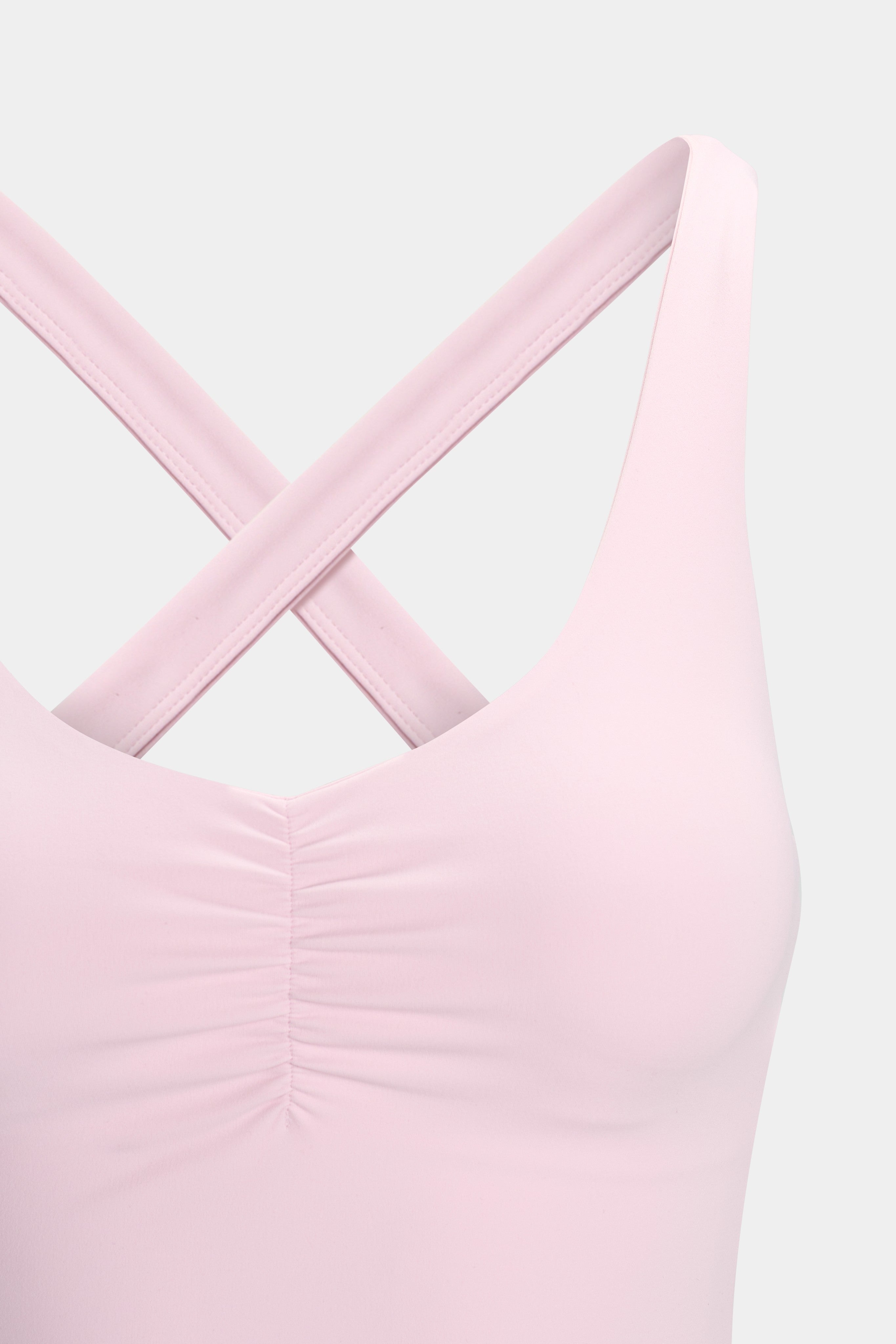 Cloudform® Scrunch Top - Millenial Pink