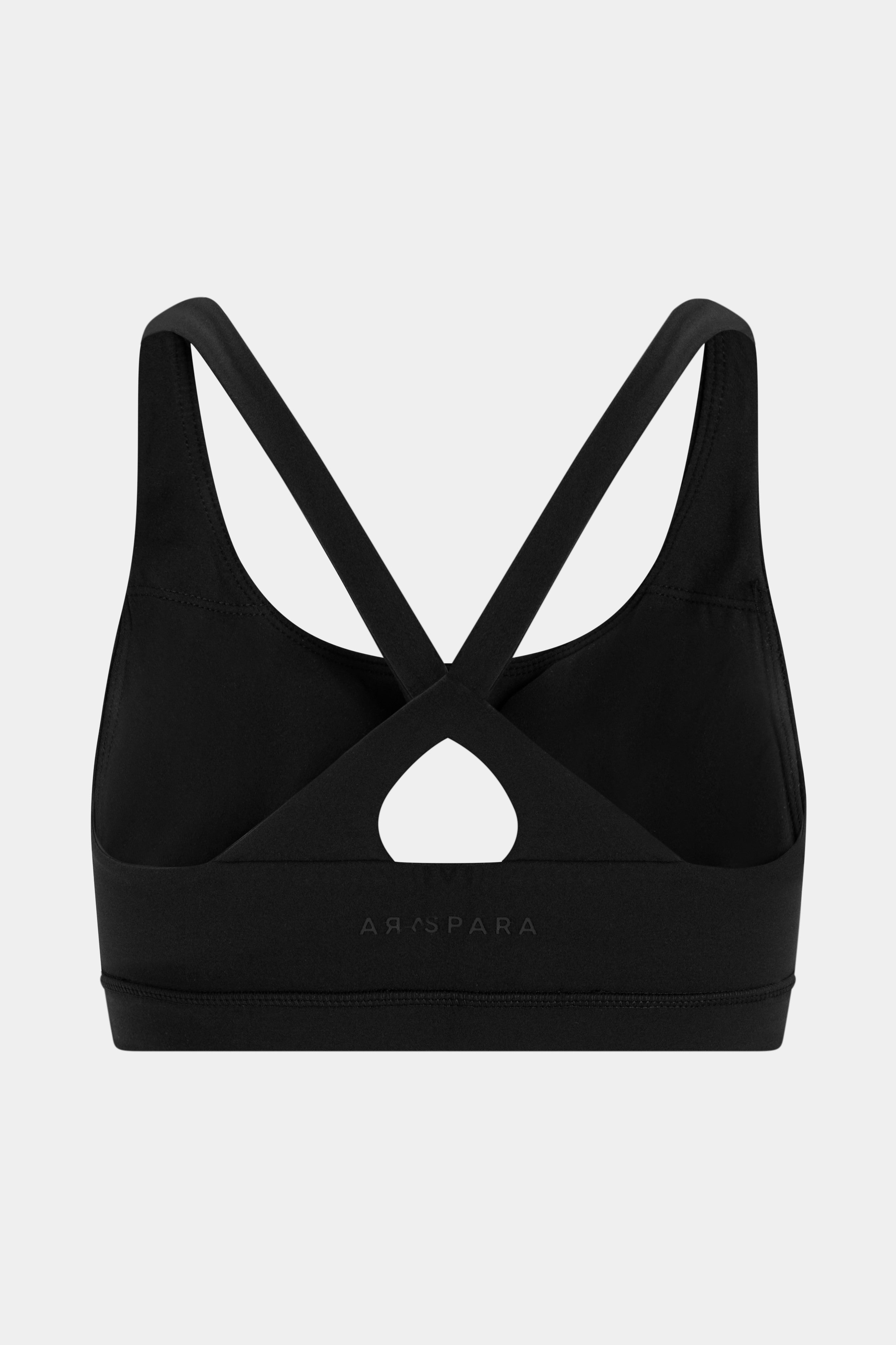 Cloudform® Crossback Sports Bra - Black