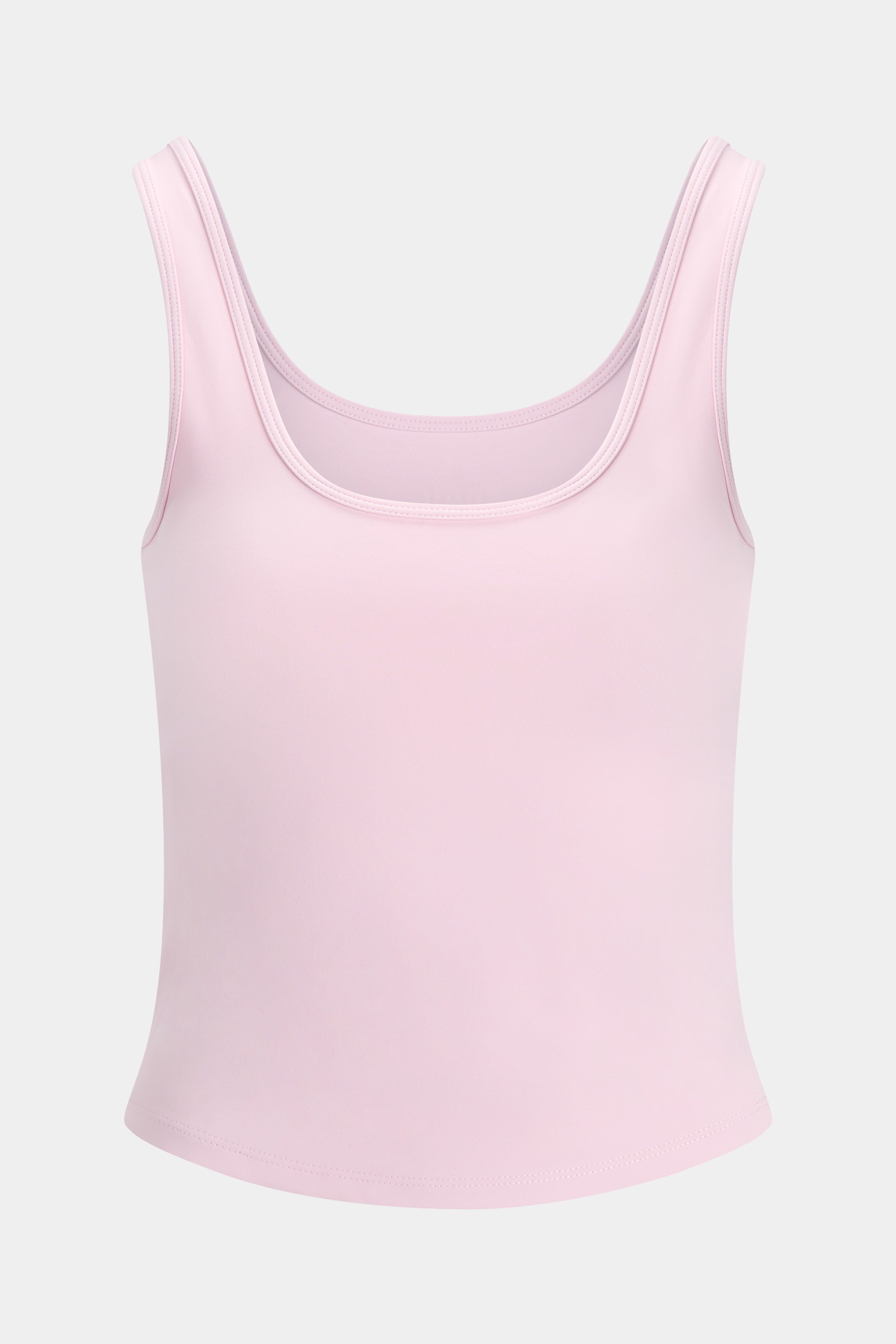 Cloudform® Square Neck Top - Millenial Pink