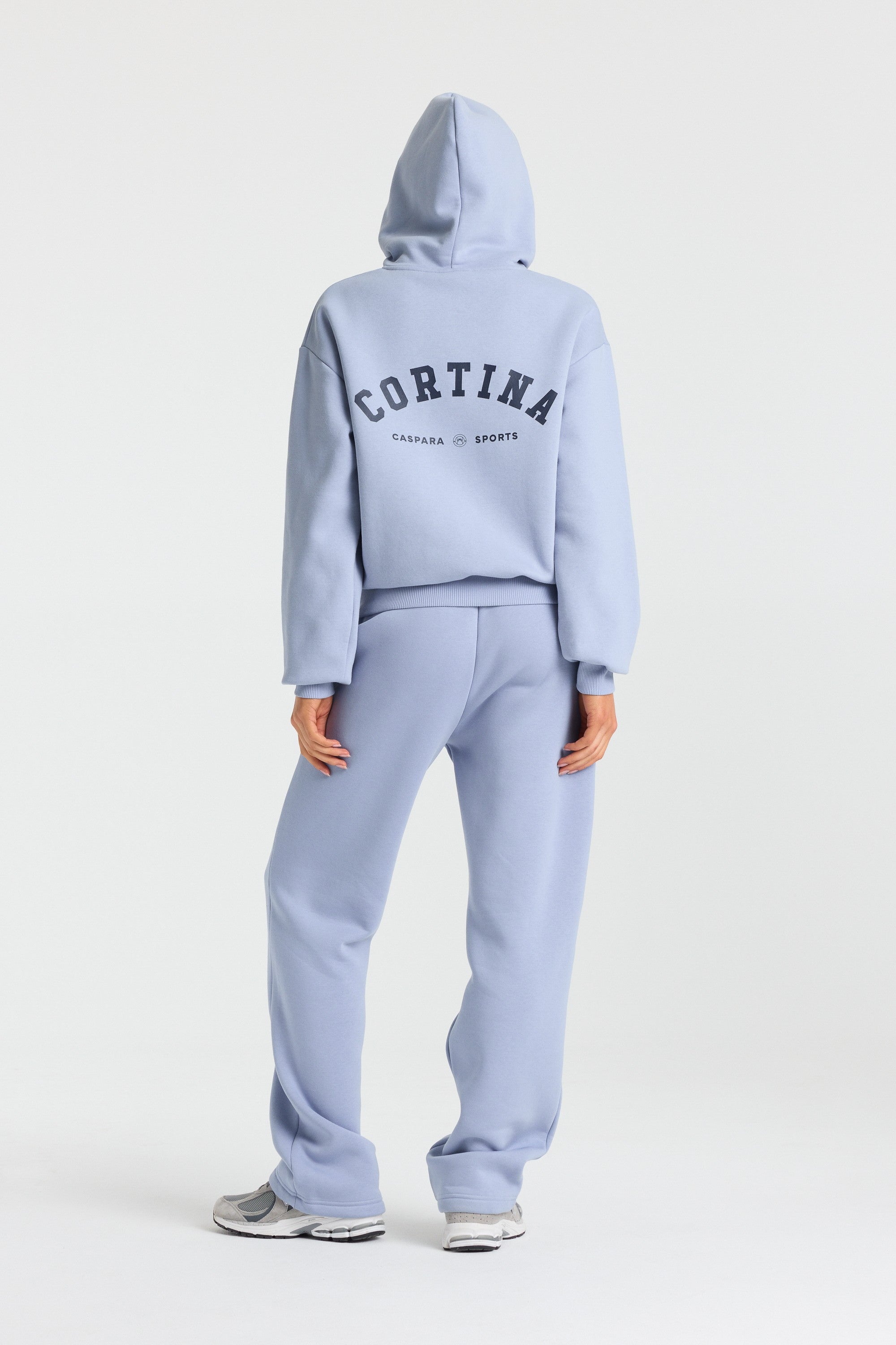 W. Cortina Zip Hoodie - Vintage Blue