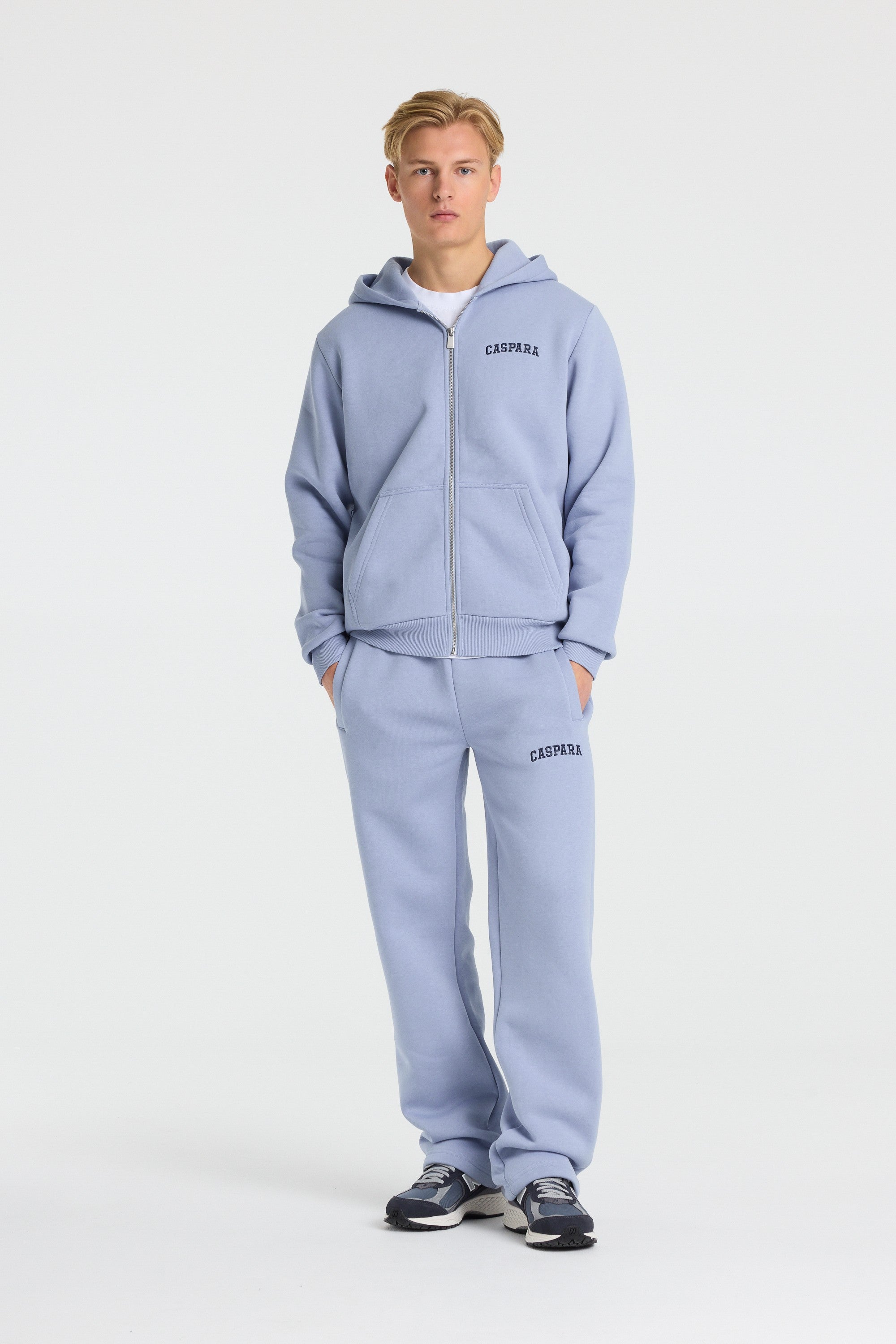 M. All-Star Zip Hoodie - Vintage Blue