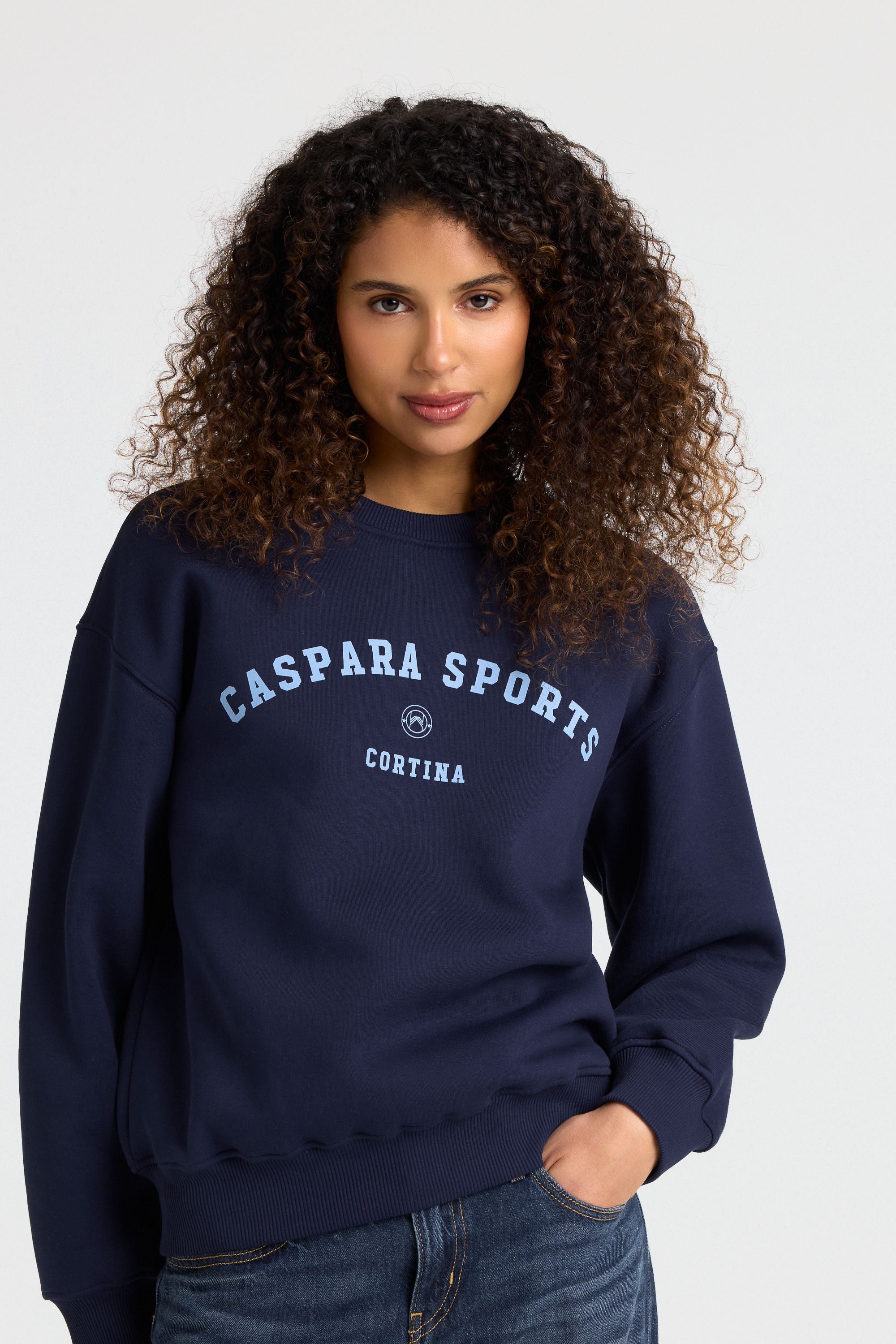 W. Cortina Crewneck - Navy