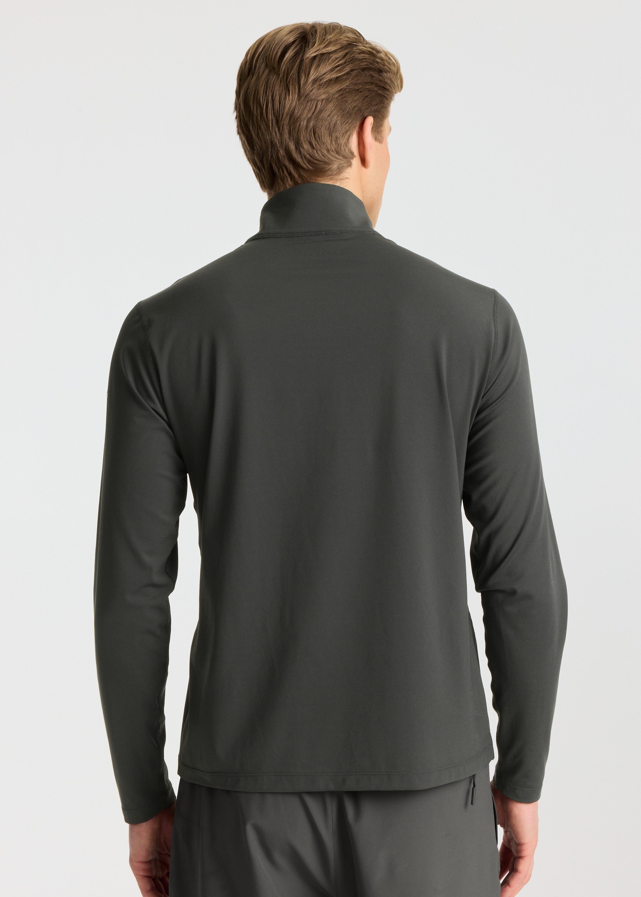 M. Prime Core Half Zip - Olive Green