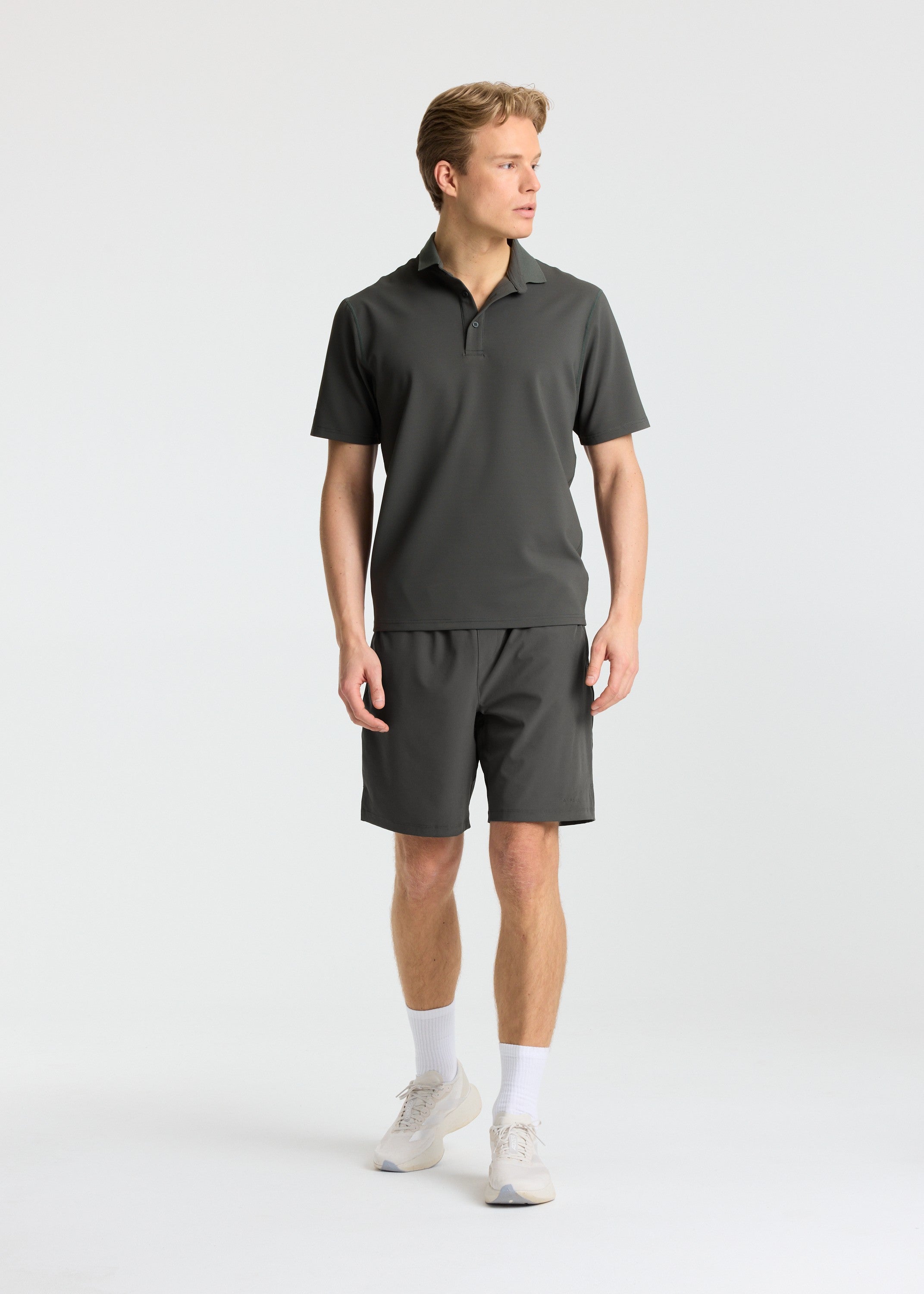 M. Vantage Polo Tee - Olive Green