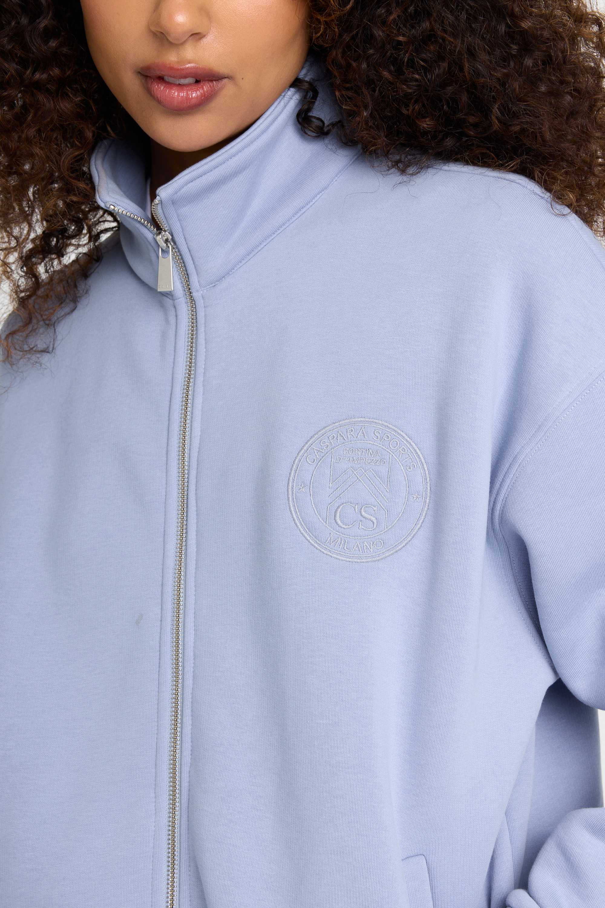 W. Funnel Zip Jacket - Vintage Blue