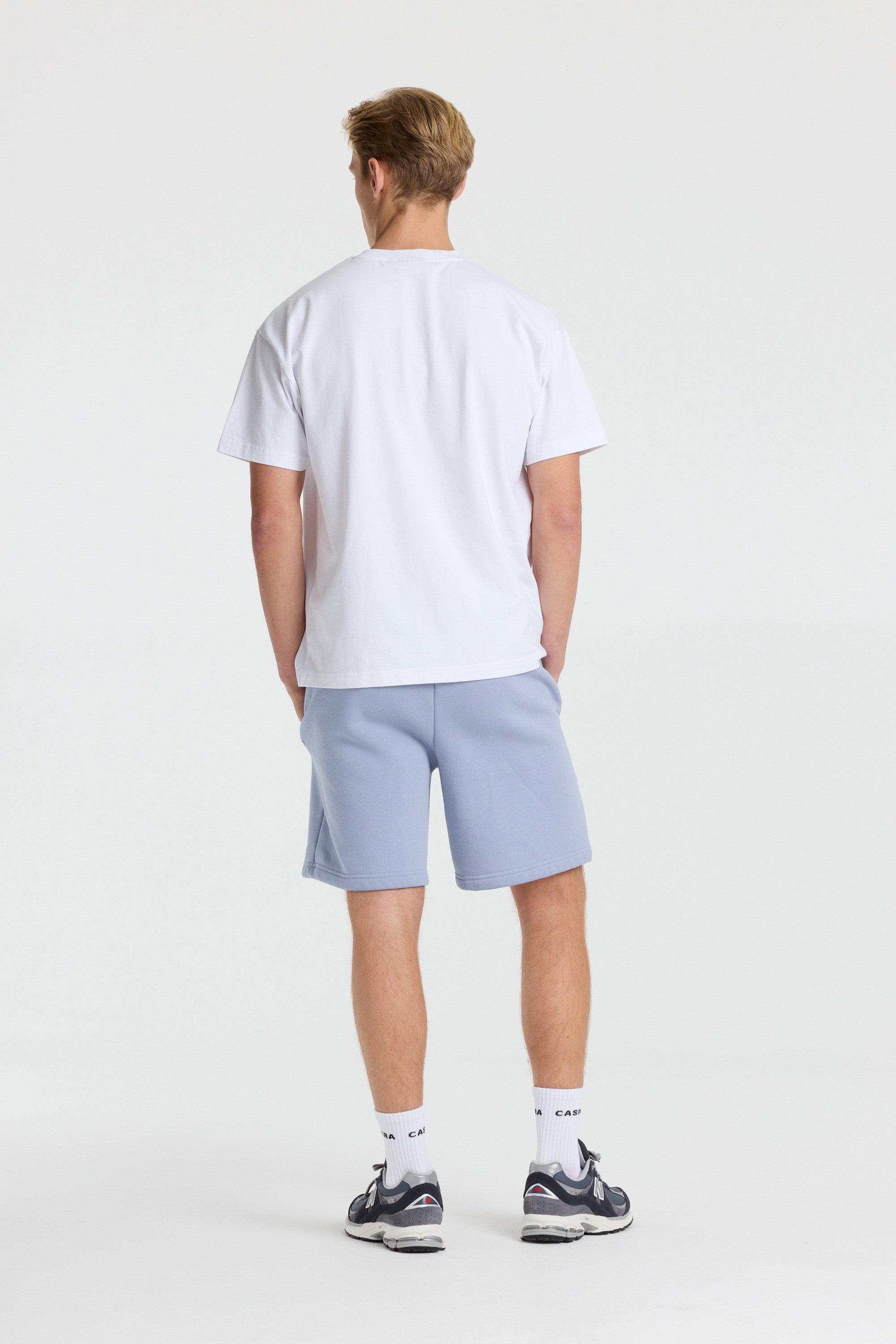 M. All-Star Embroidered Tee - White/Navy