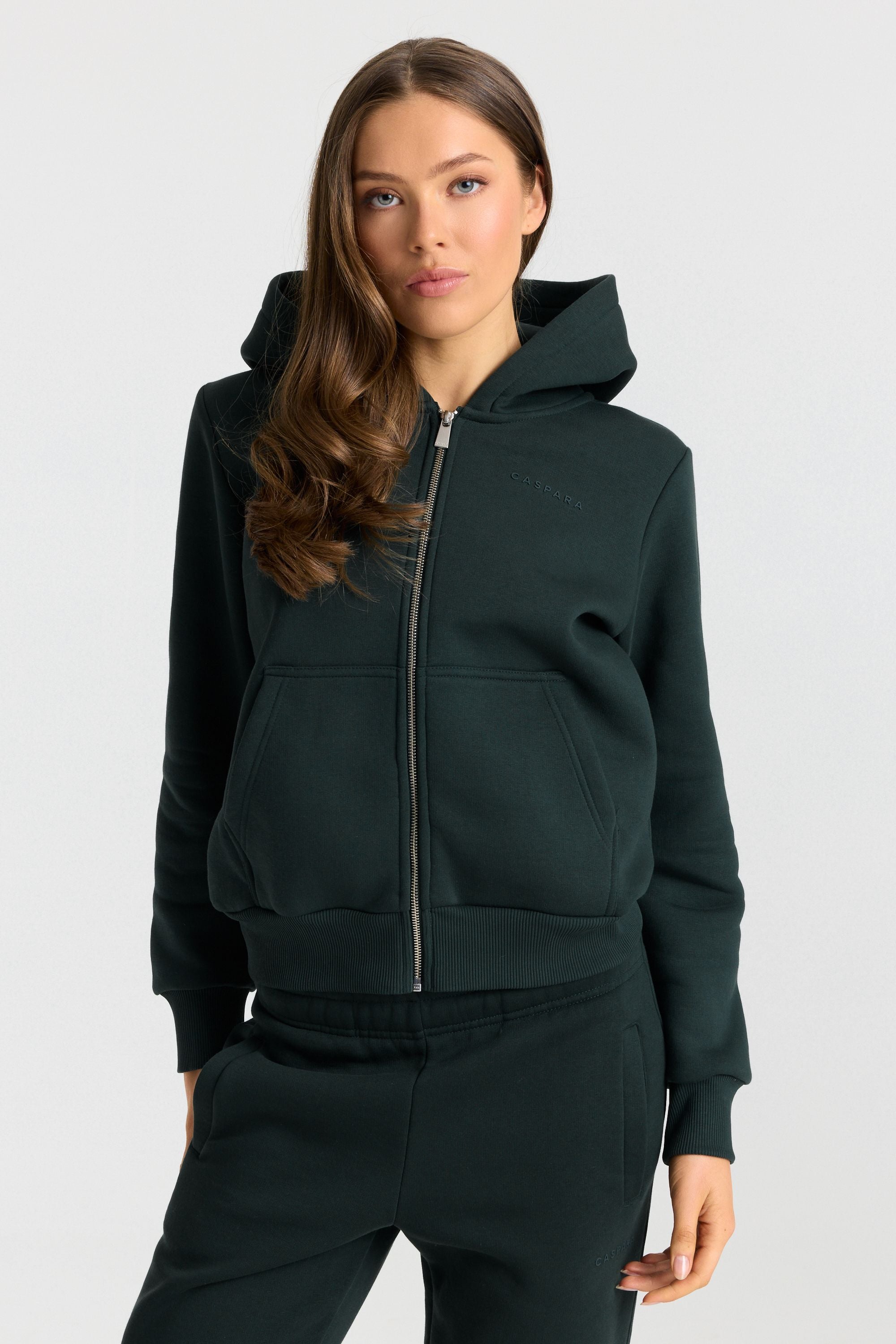 W. Cosmo Zip Hoodie - Green – CASPARA