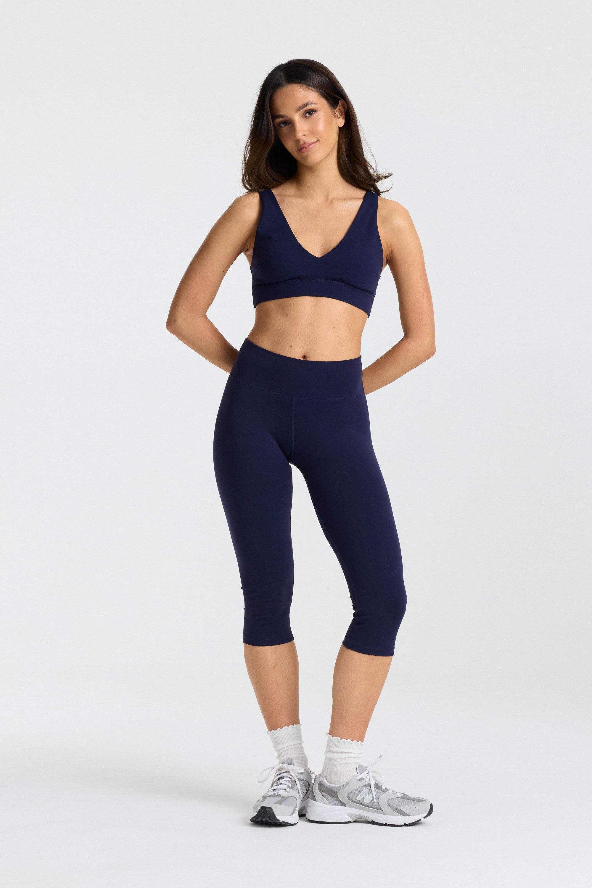 Cloudform® V-Shape Sports Bra - Navy