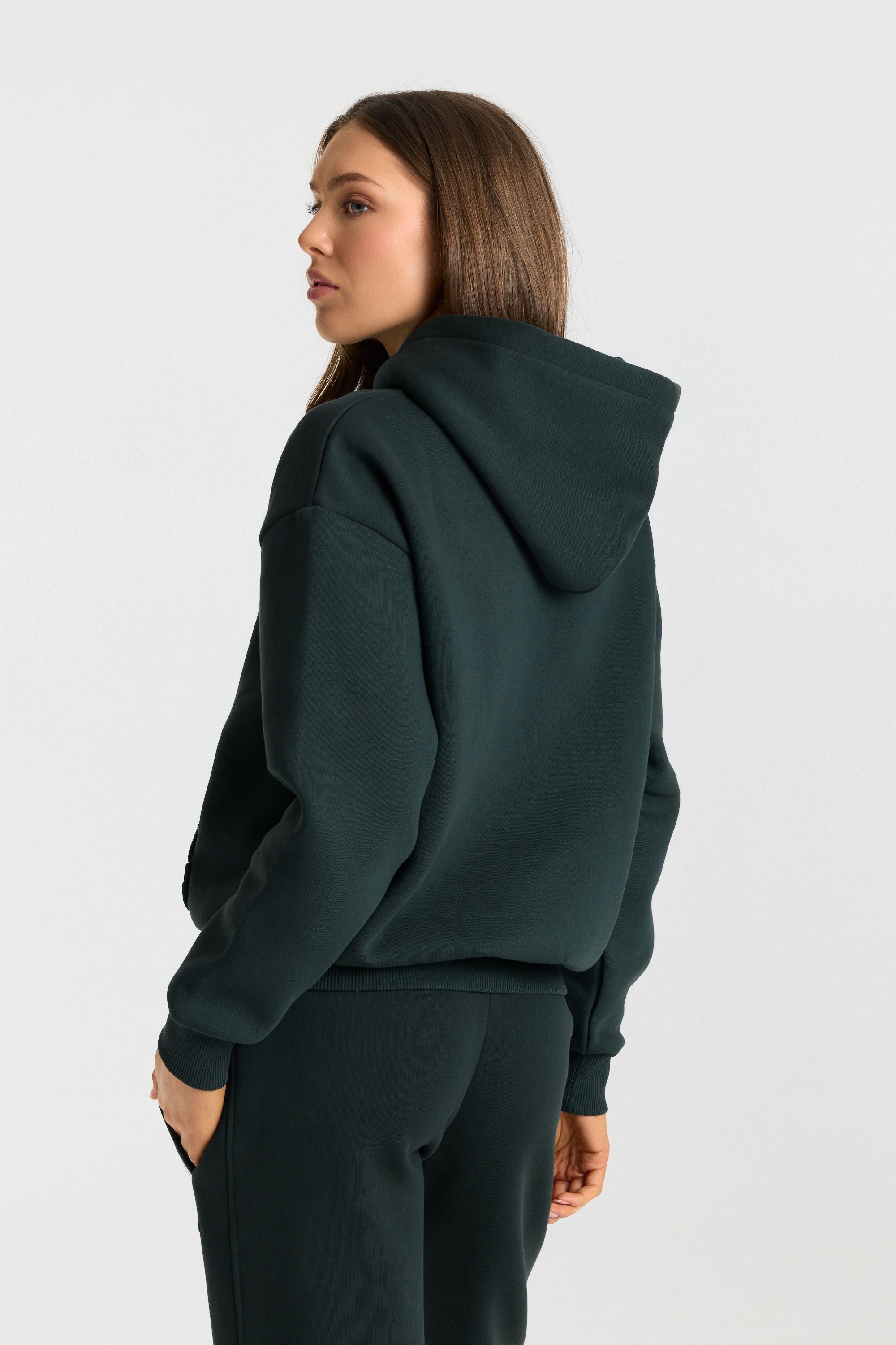 W. Cosmo Zip Hoodie - Green