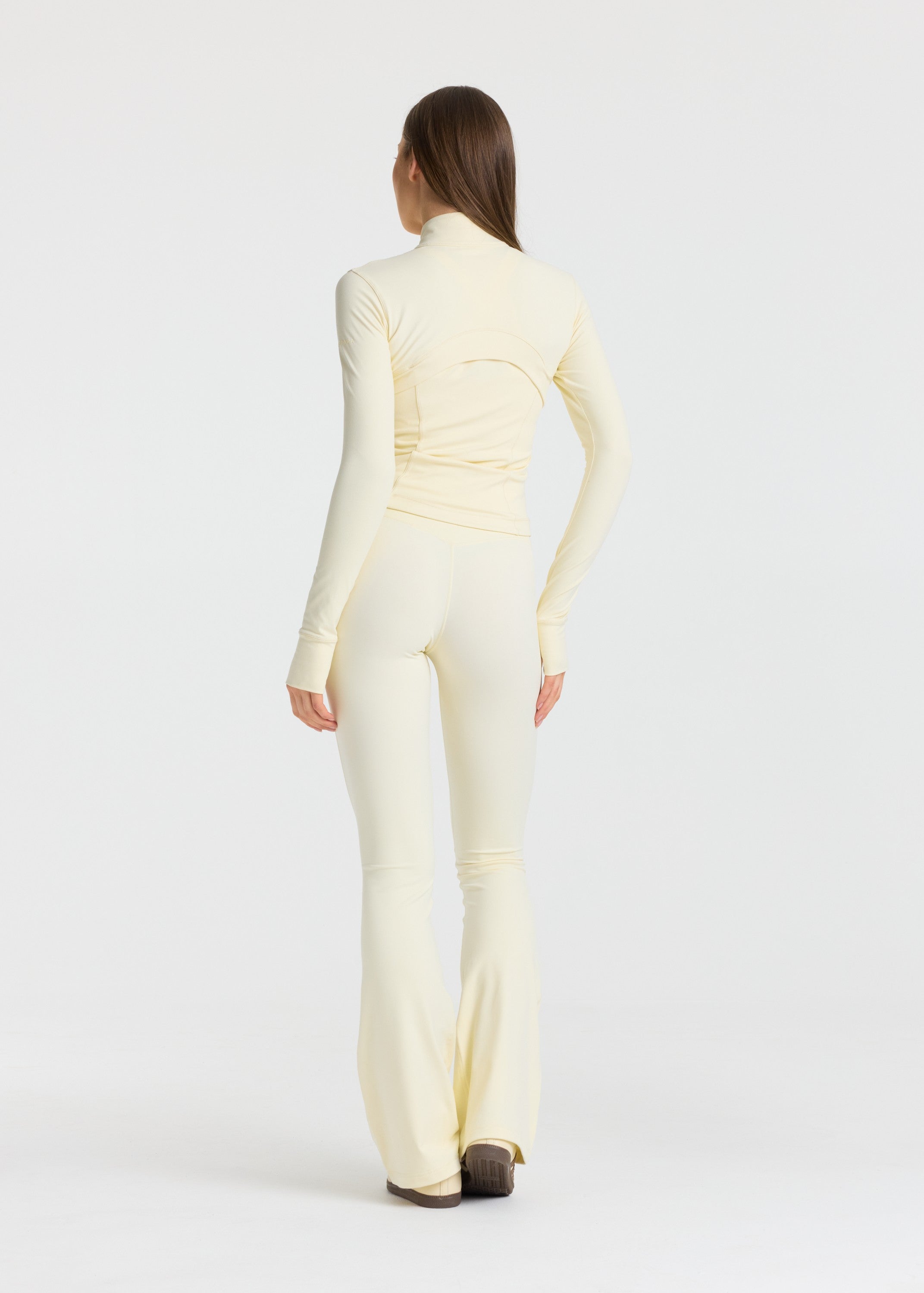 Sculptluxe® Zip Jacket - Butter Yellow