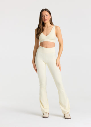 Cloudform® V-Shape Sports Bra - Butter Yellow