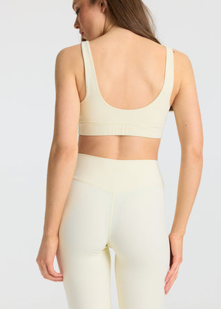 Cloudform® V-Shape Sports Bra - Butter Yellow