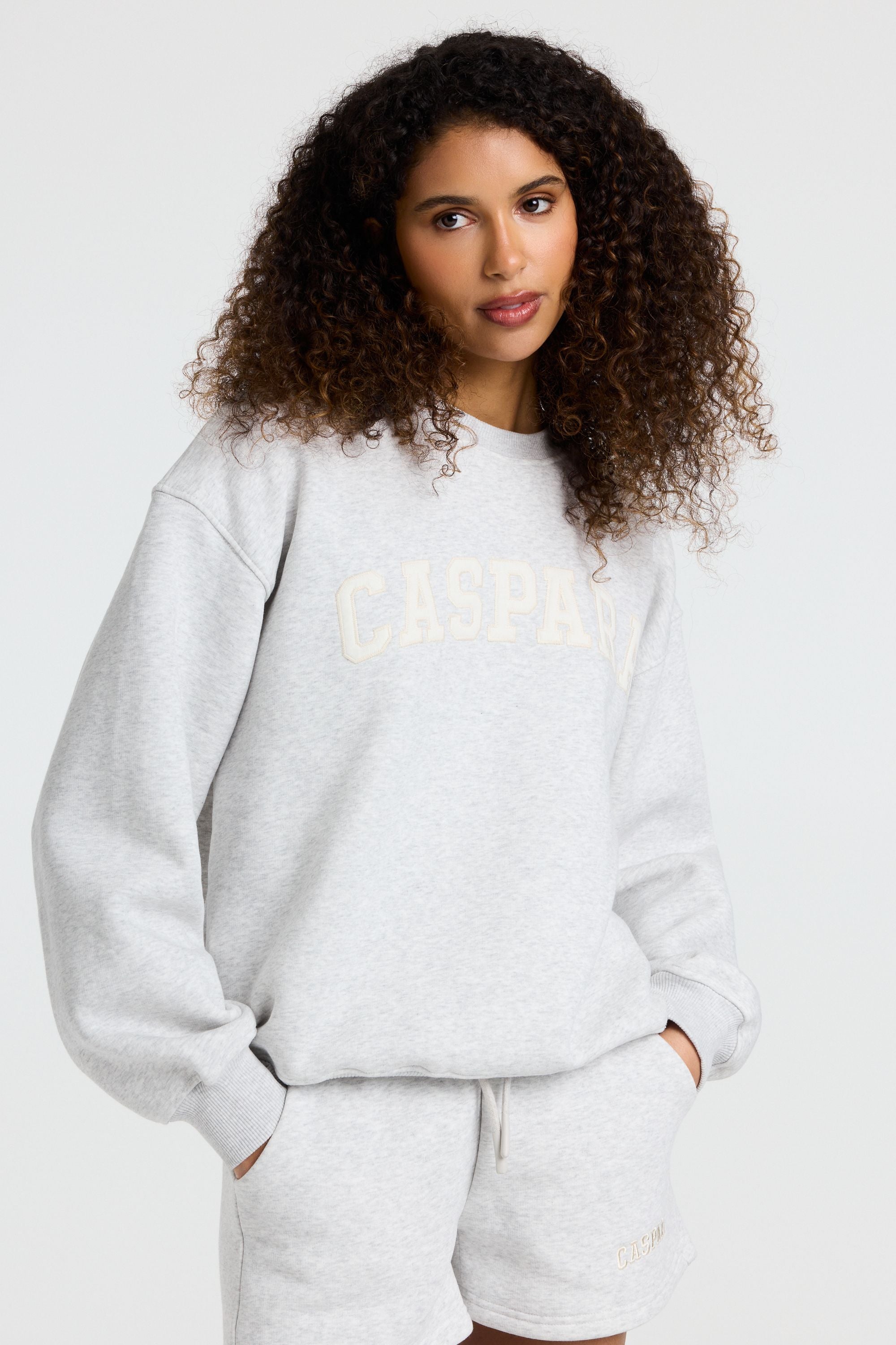 W. All-Star Crewneck - Grey Melange/Yellow