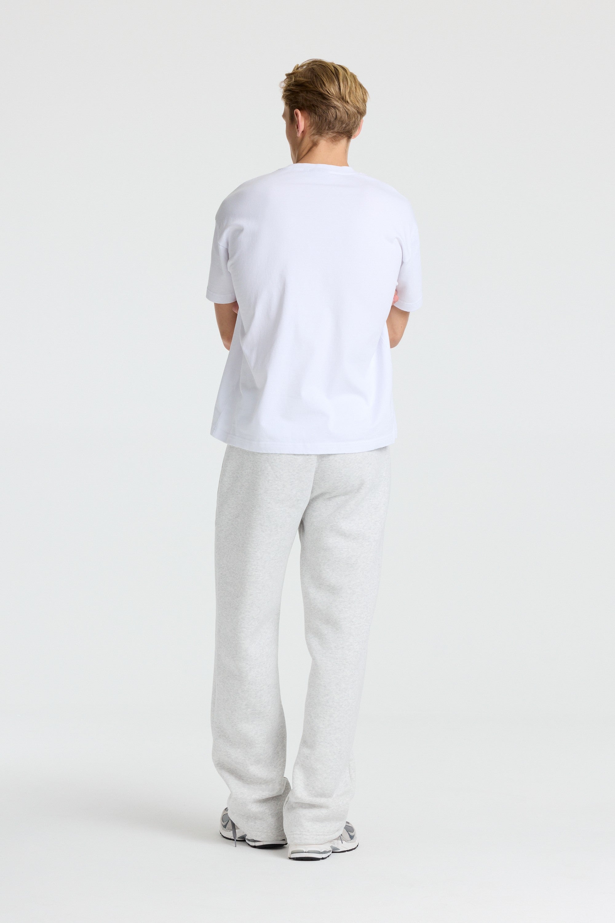 M. All-Star Signature Tee - White/Olive Green