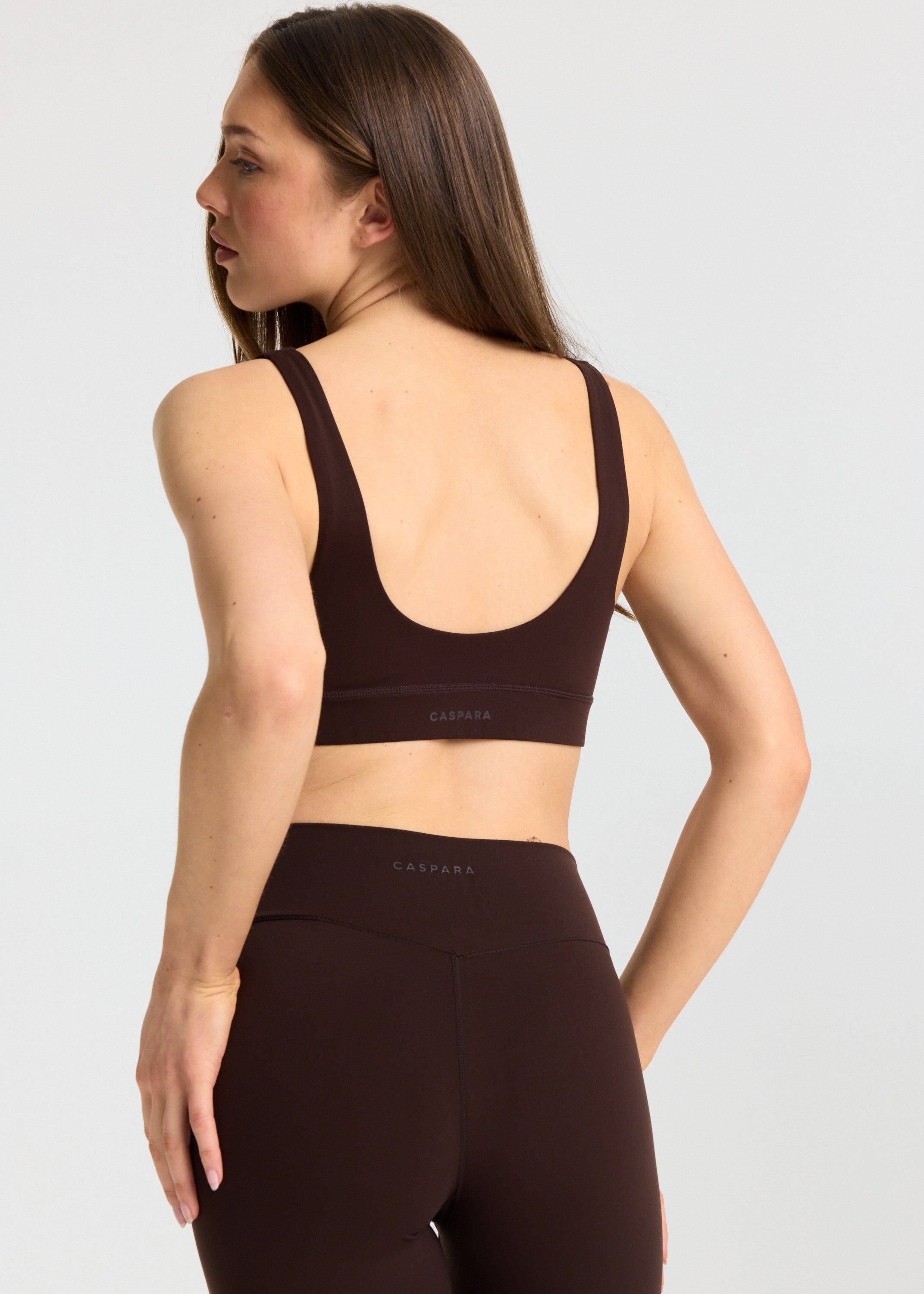 Cloudform® V-Shape Sports Bra - Espresso