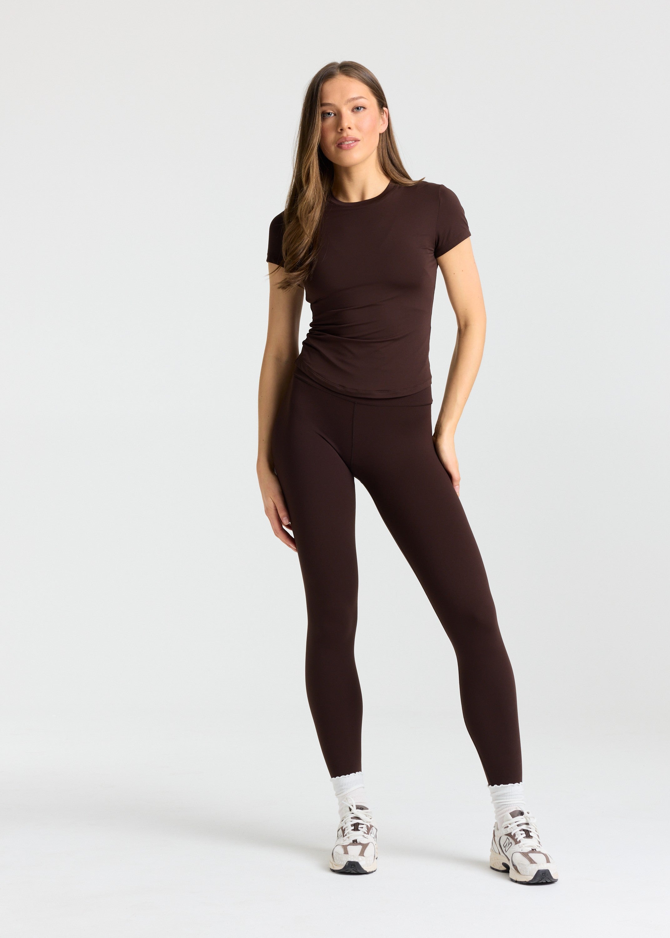 Cloudform® Short Sleeve Top - Espresso