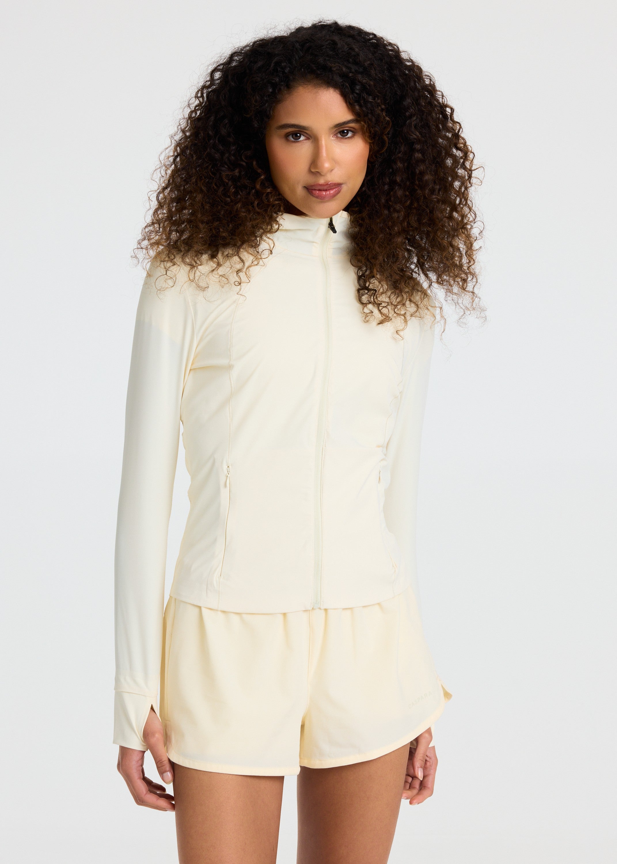 Aerluxe® Shorts - Butter Yellow