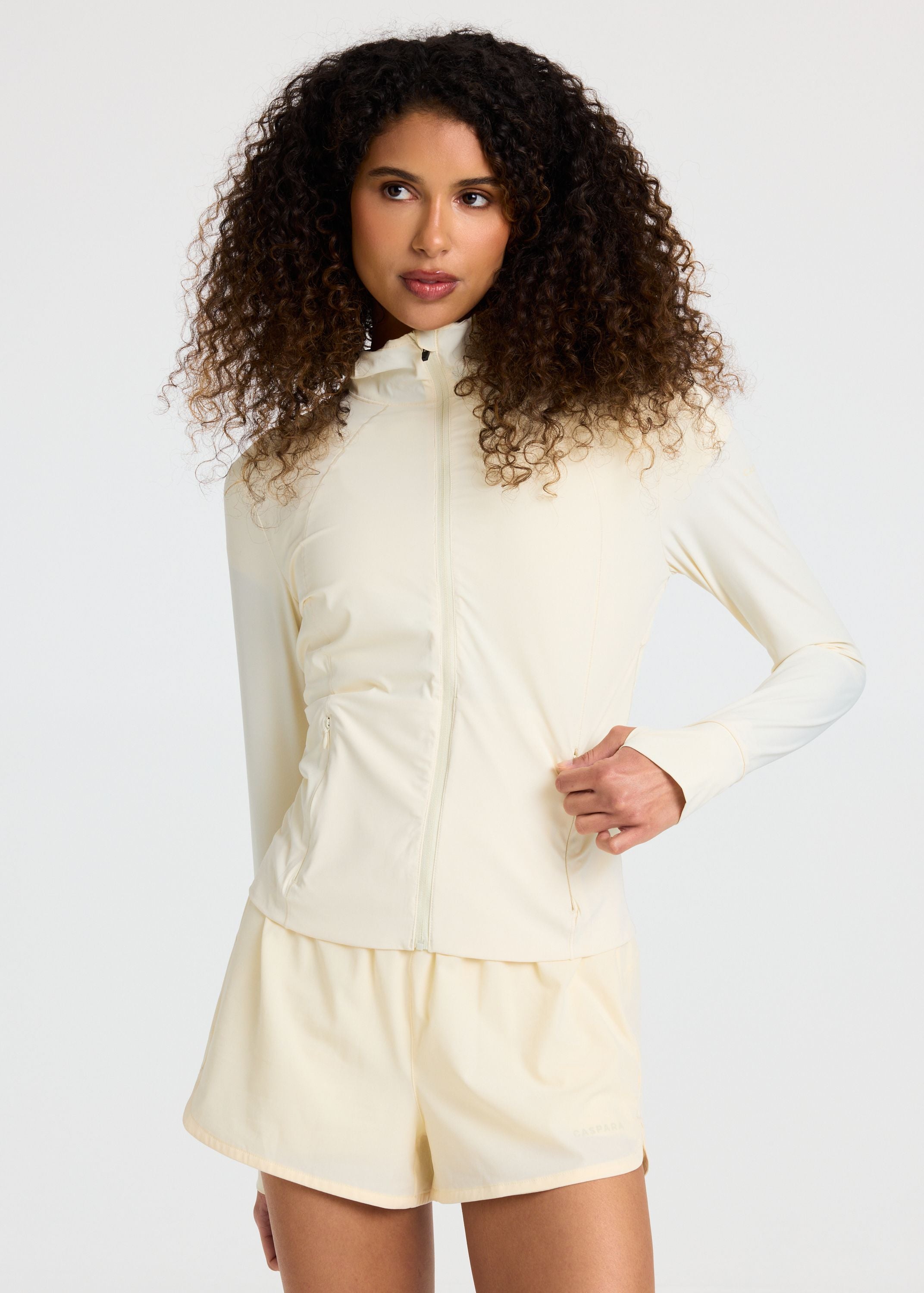 Aerluxe® Shorts - Butter Yellow