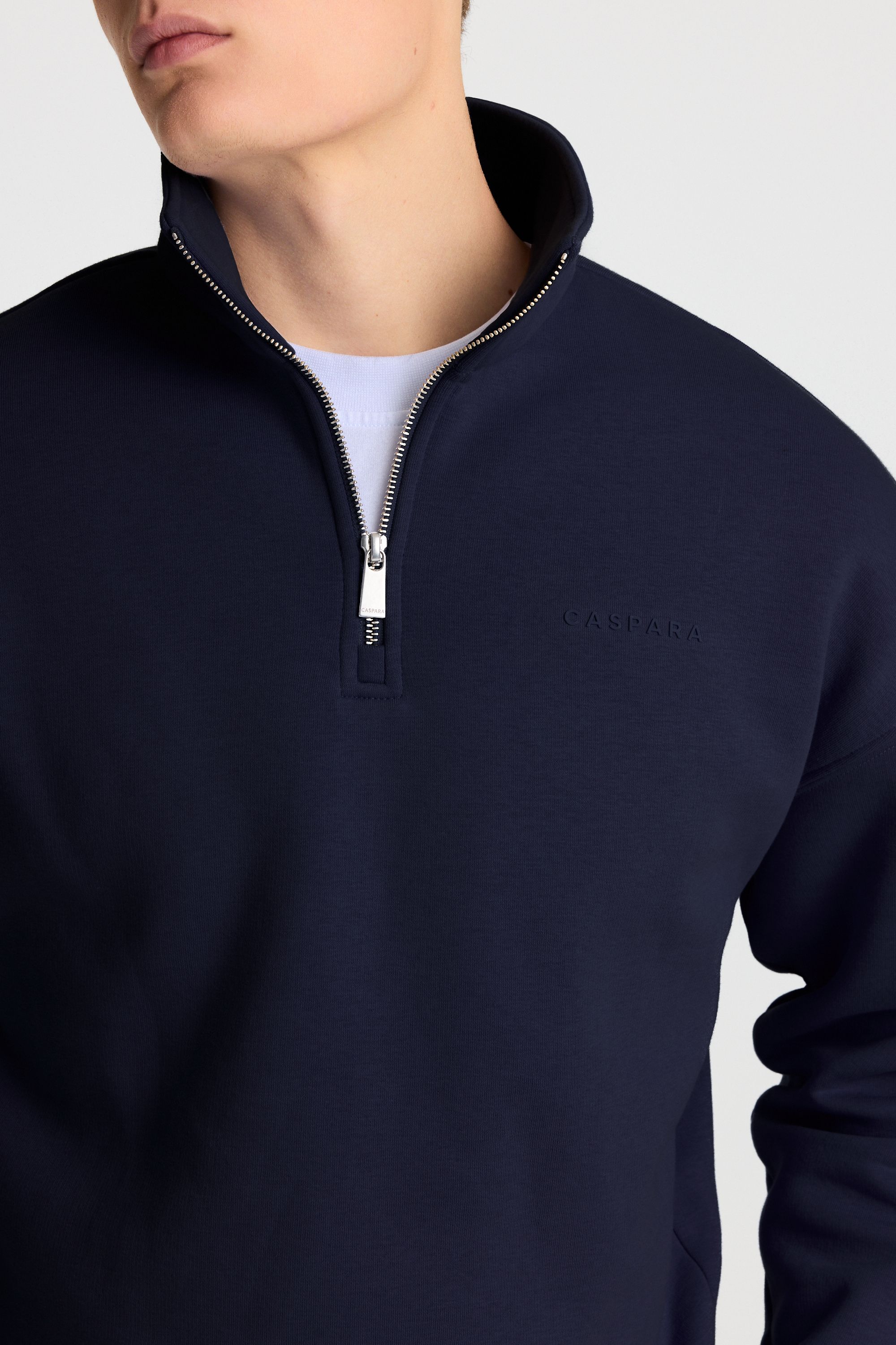 M. 1/4 Zip - Navy