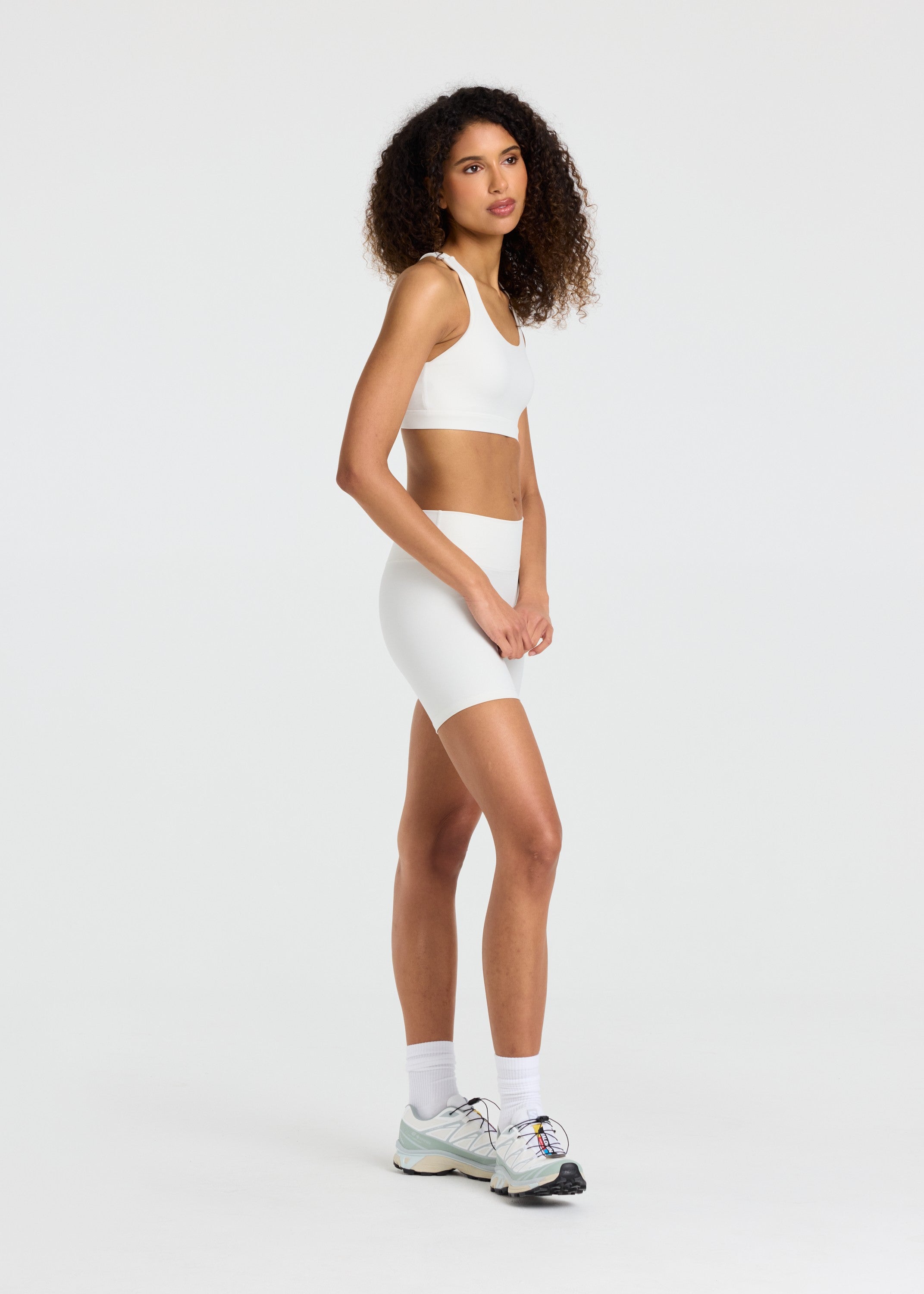 Cloudform® Crossback Sports Bra - White