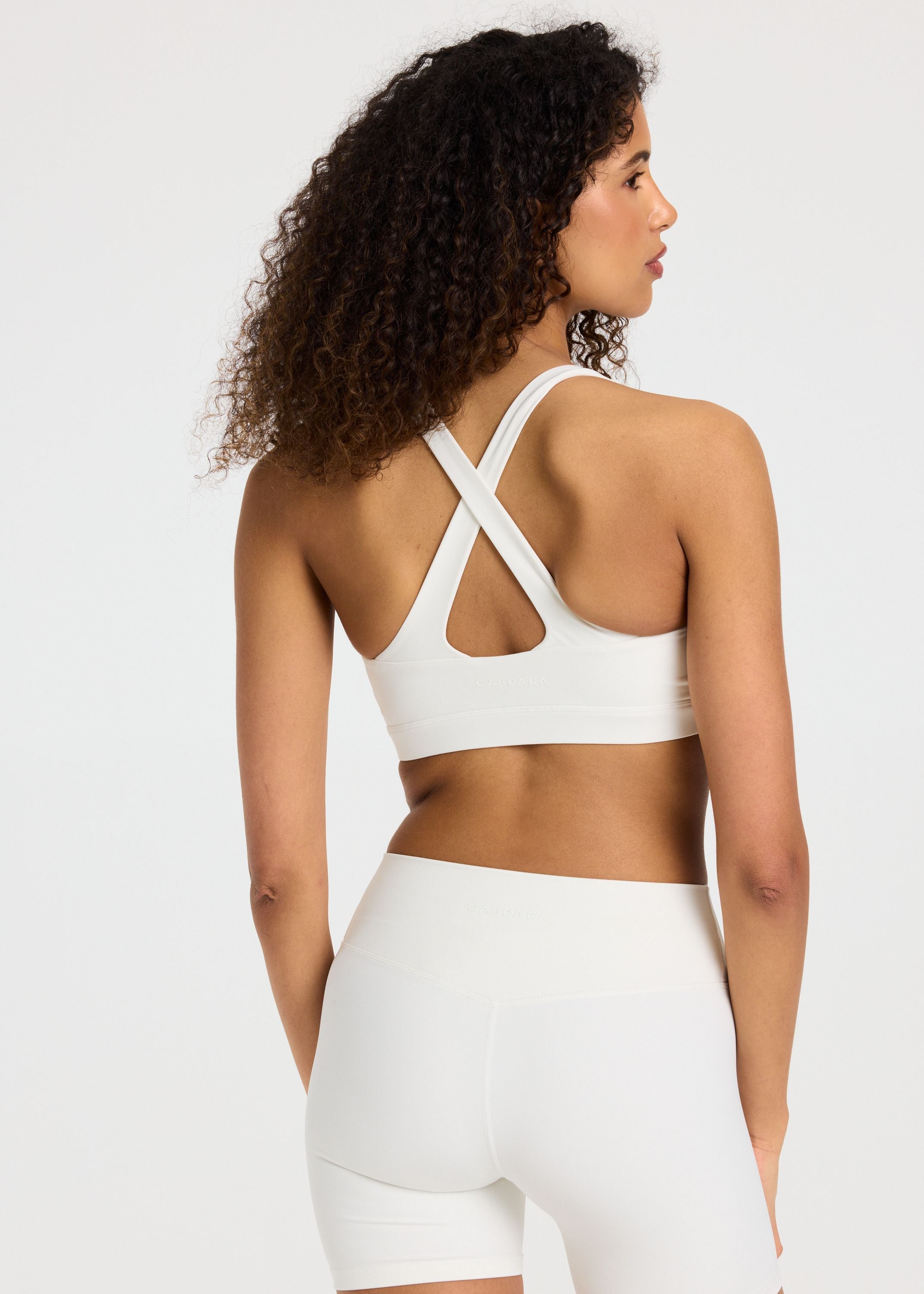 Cloudform® Crossback Sports Bra - White
