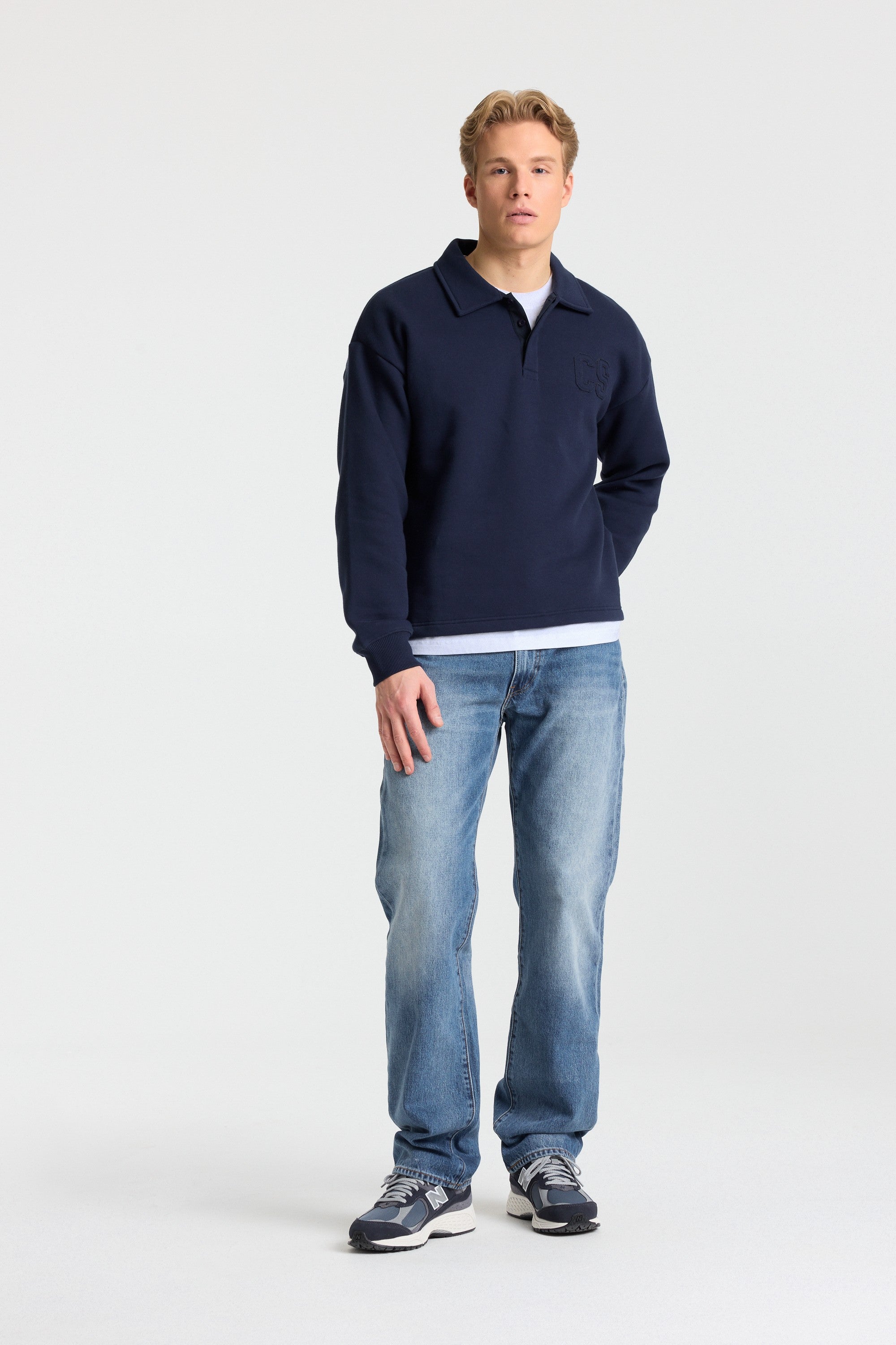M. CS Rugby Shirt - Navy