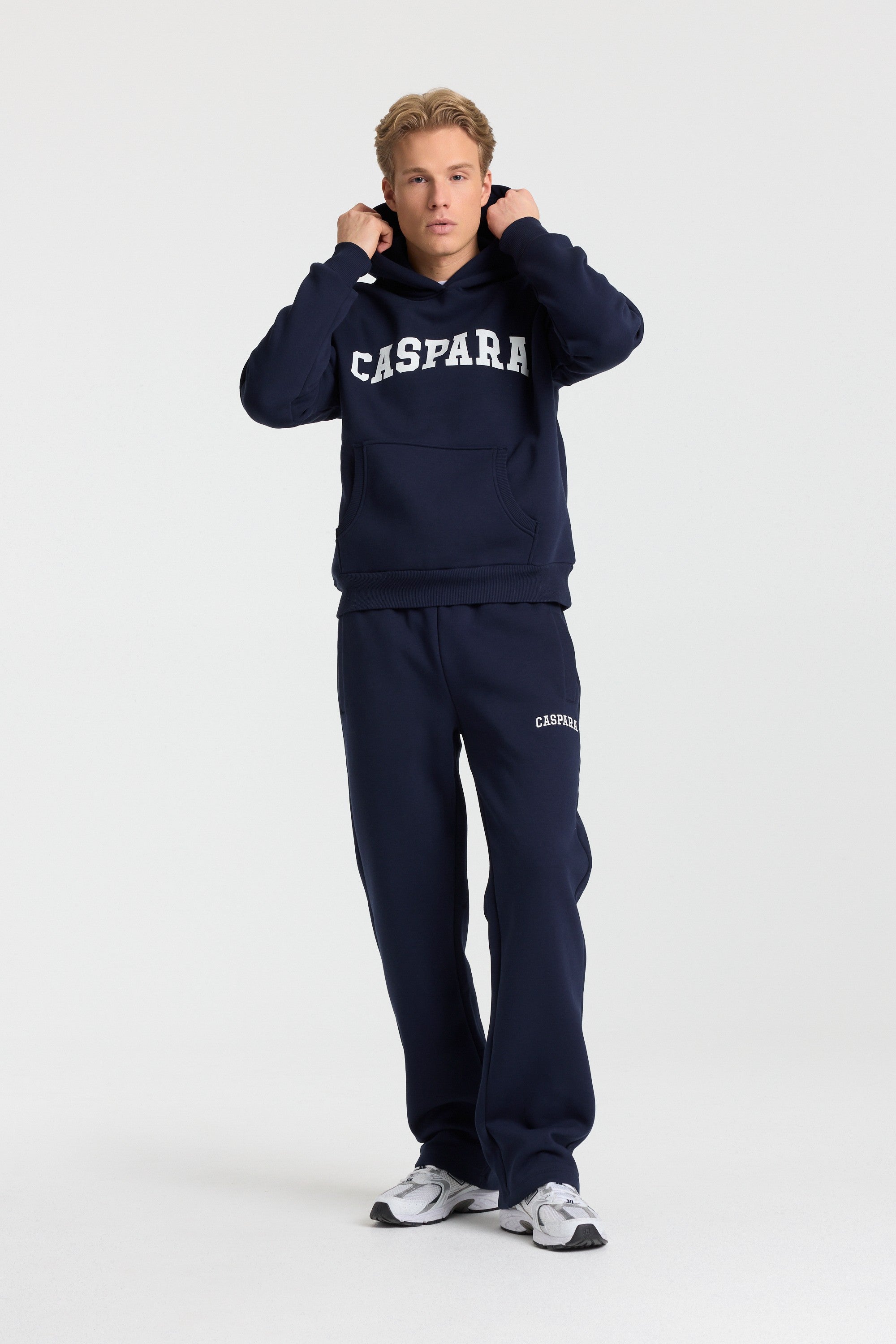 M. Varsity Hoodie - Navy