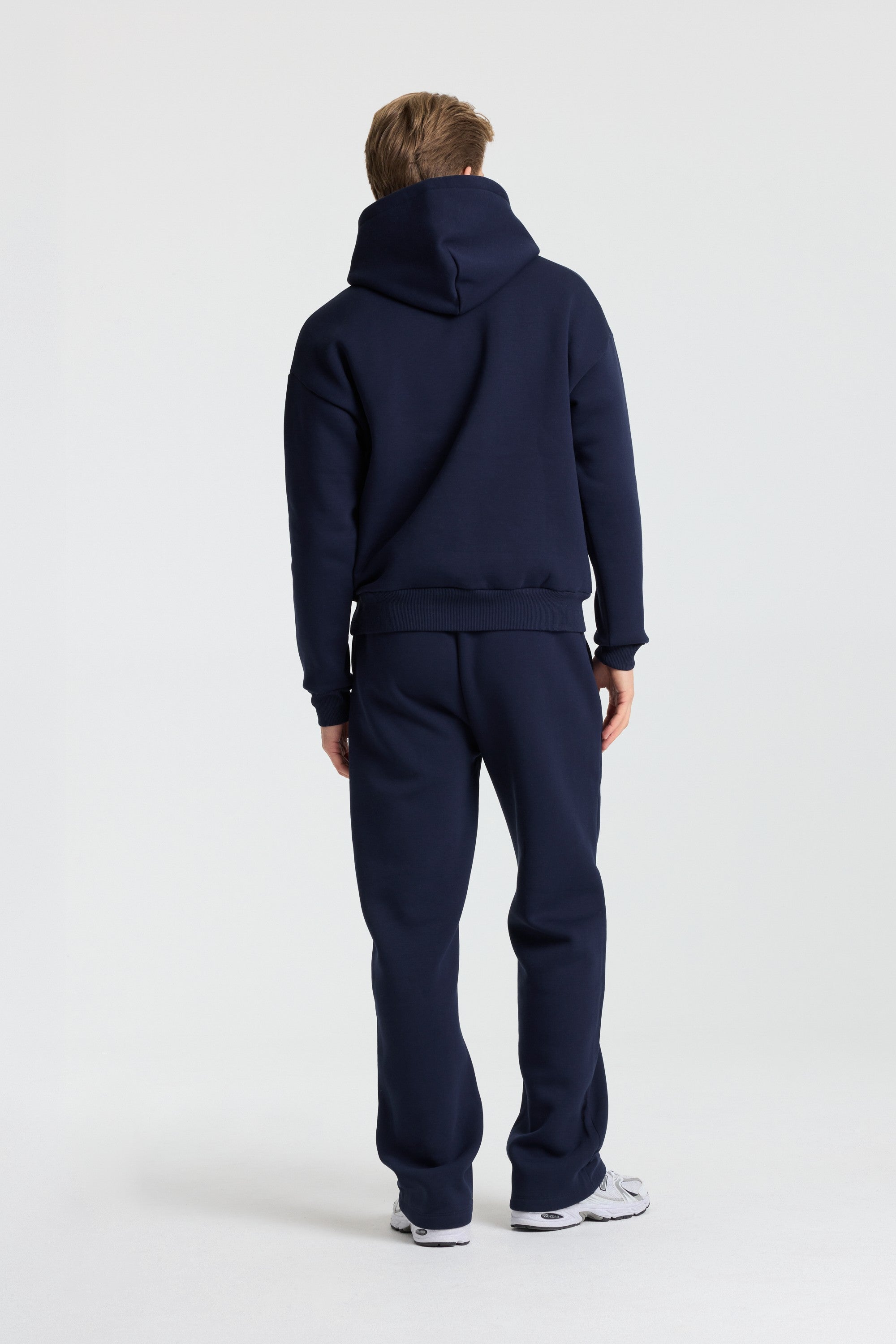 M. Varsity Hoodie - Navy