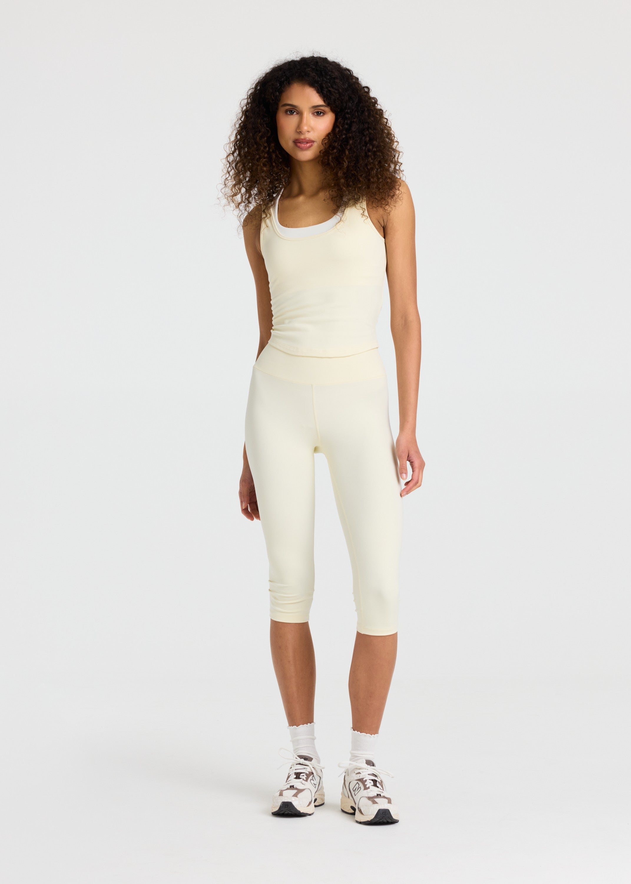 Cloudform® Square Neck Top - Butter Yellow