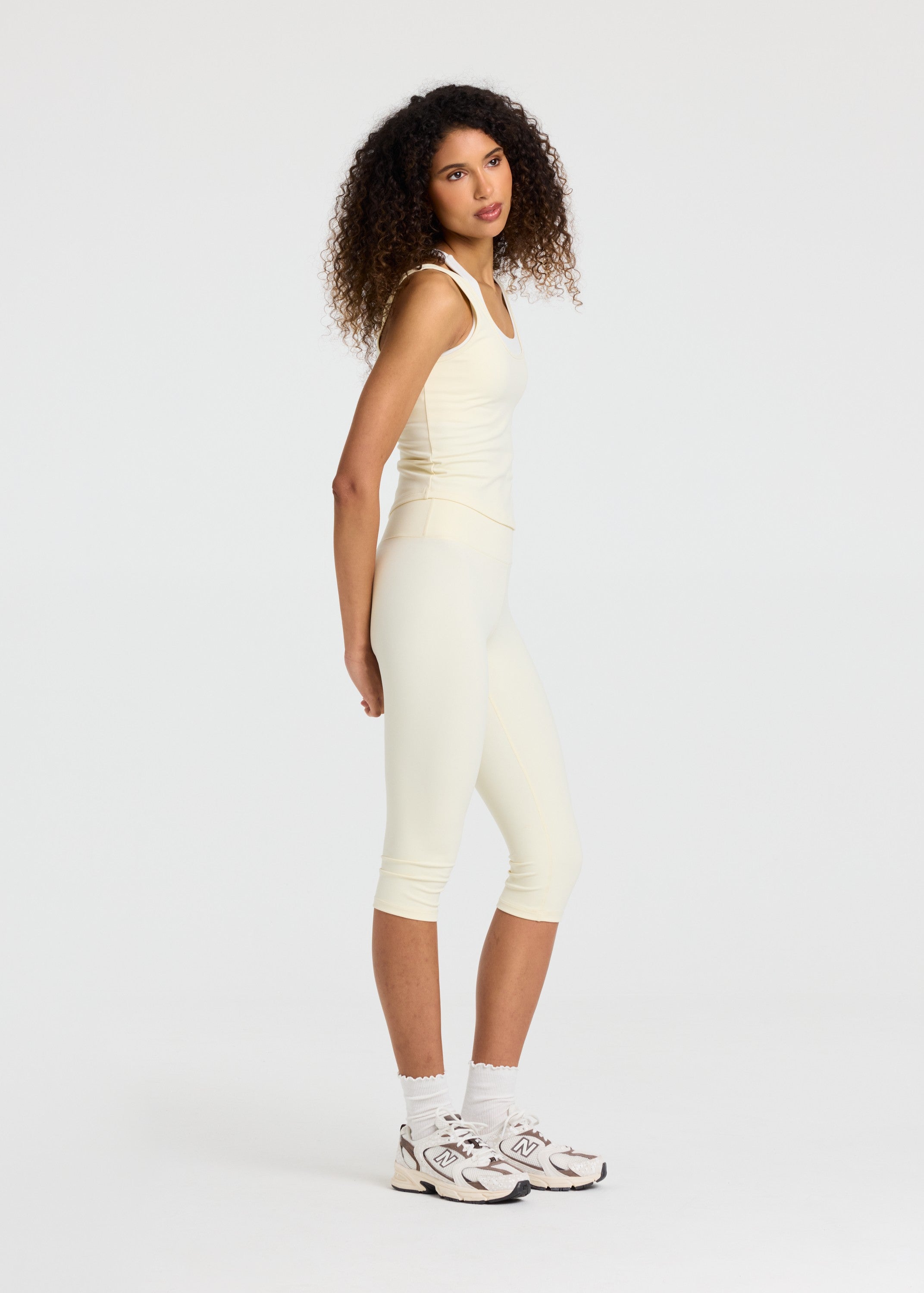 Cloudform® Square Neck Top - Butter Yellow