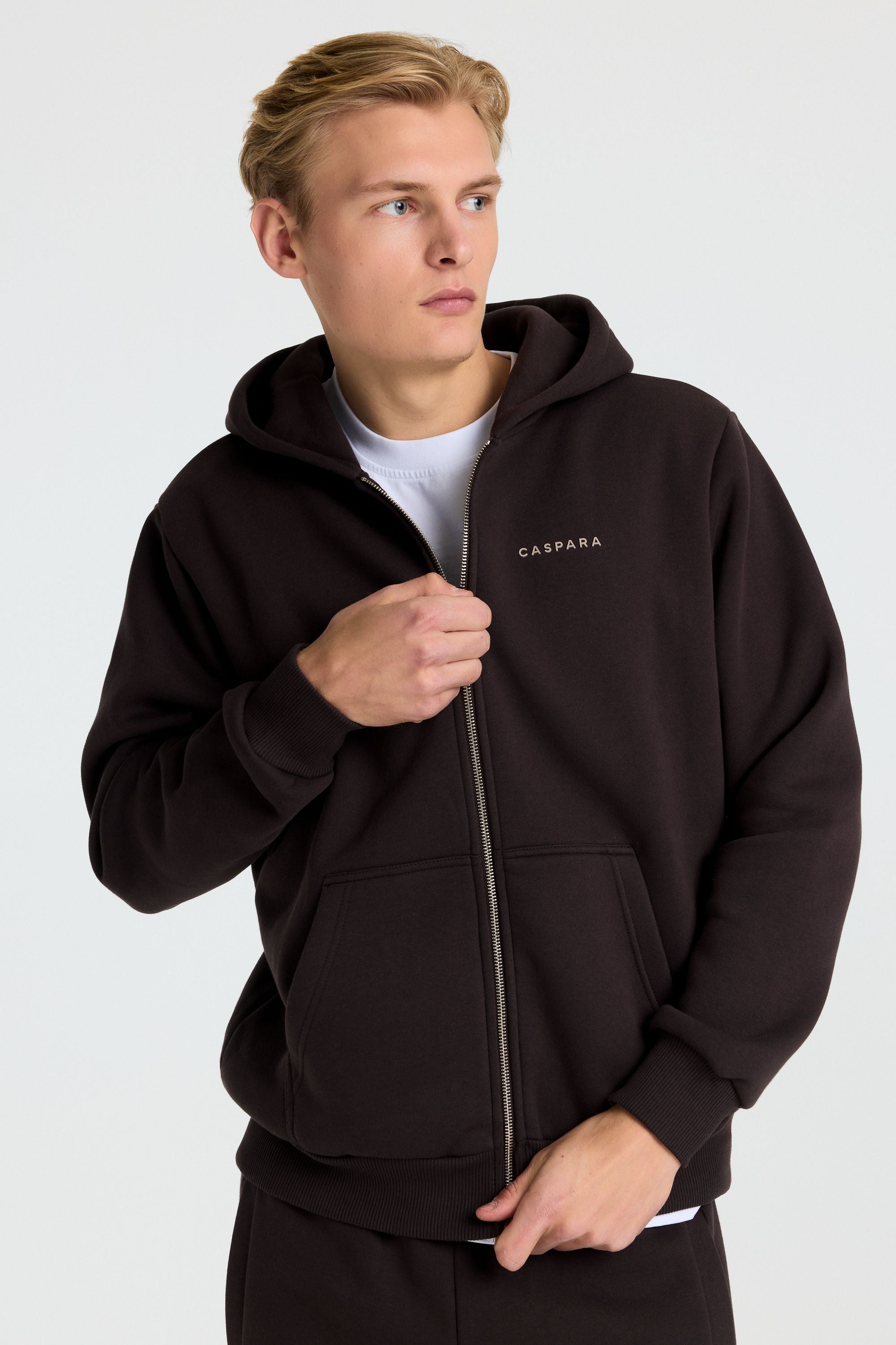 M. Cosmo Zip Hoodie - Espresso