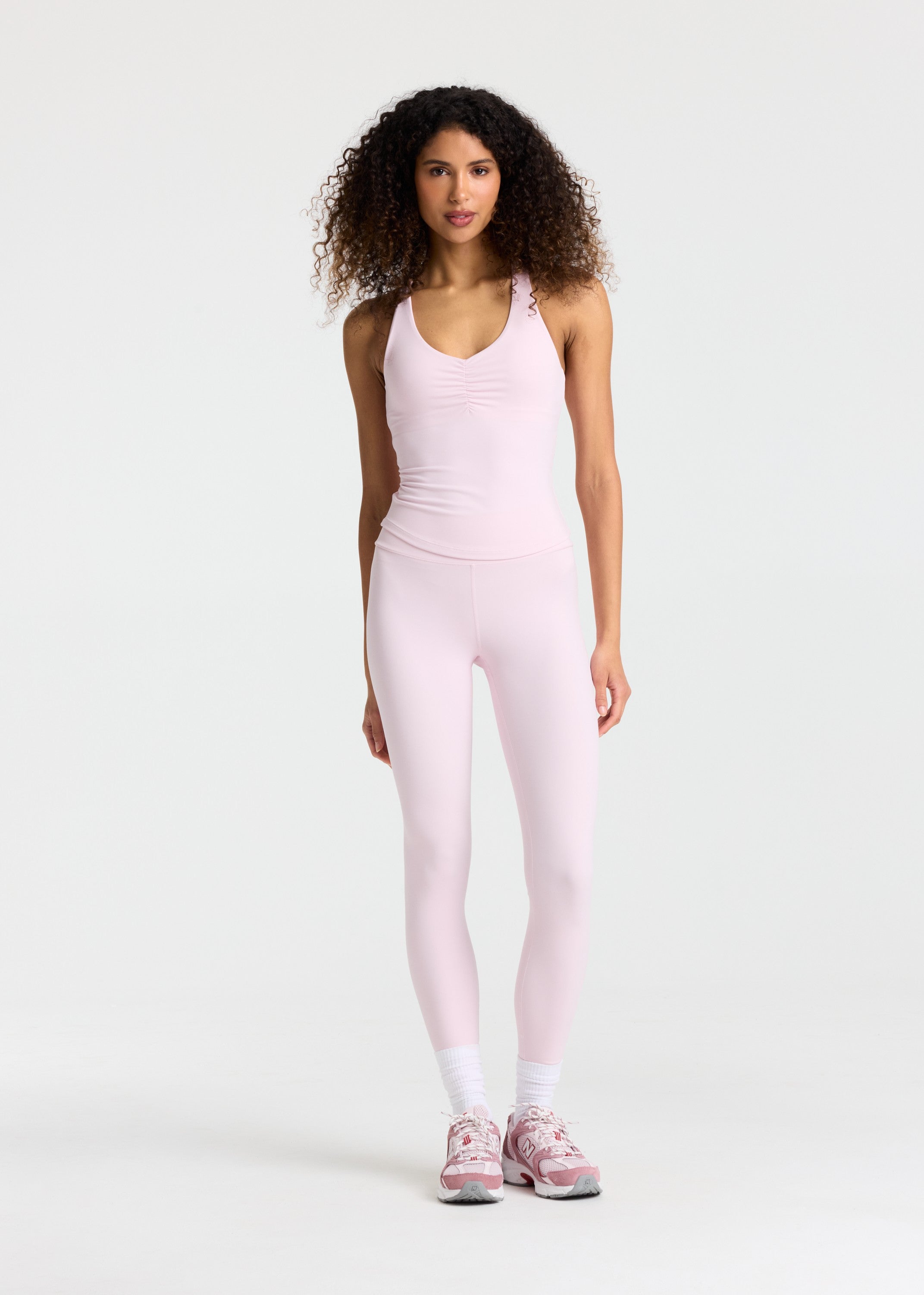 Cloudform® Scrunch Top - Millenial Pink