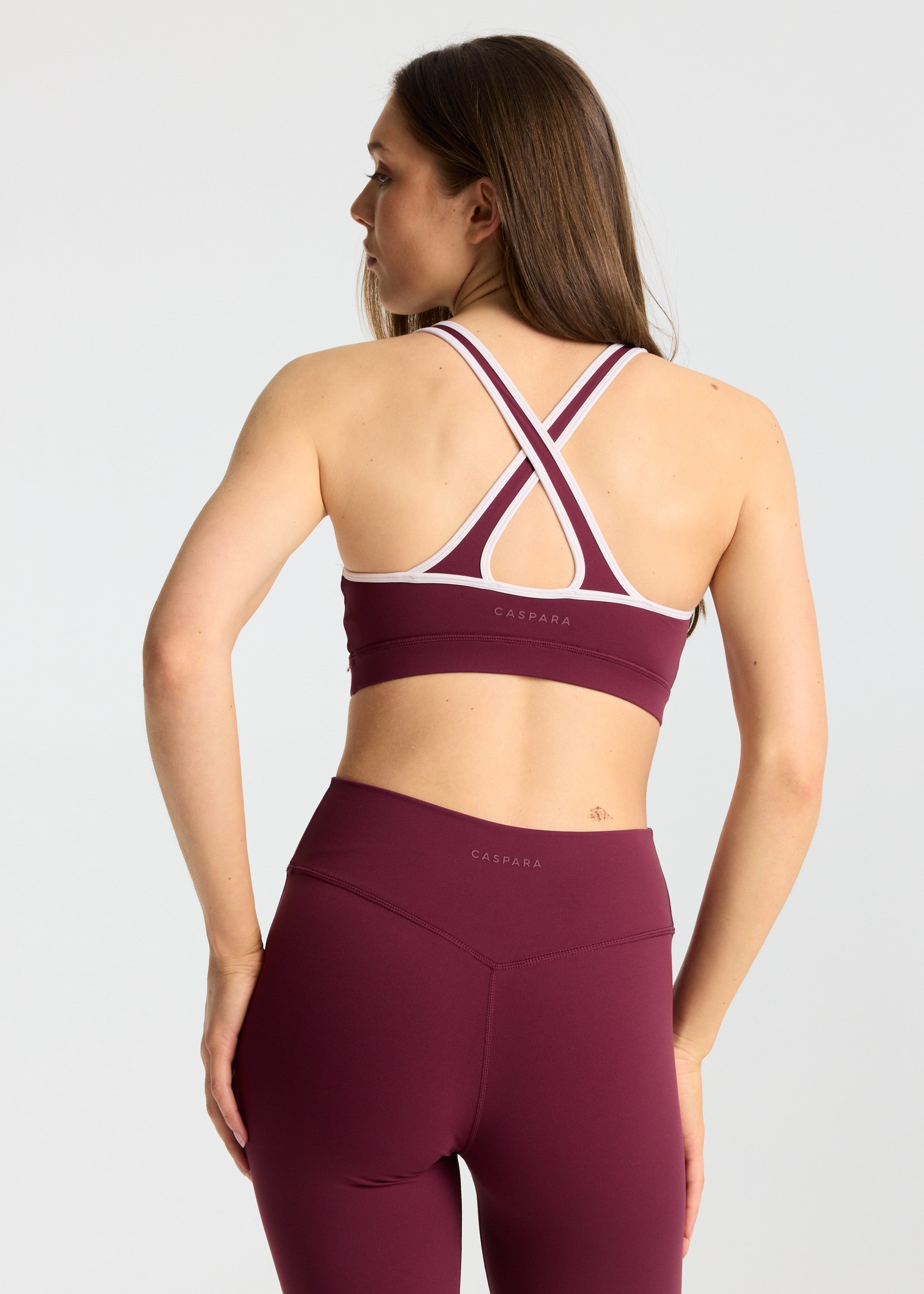 W. Cloudform® Crossback Sports Bra - Midnight Cherry