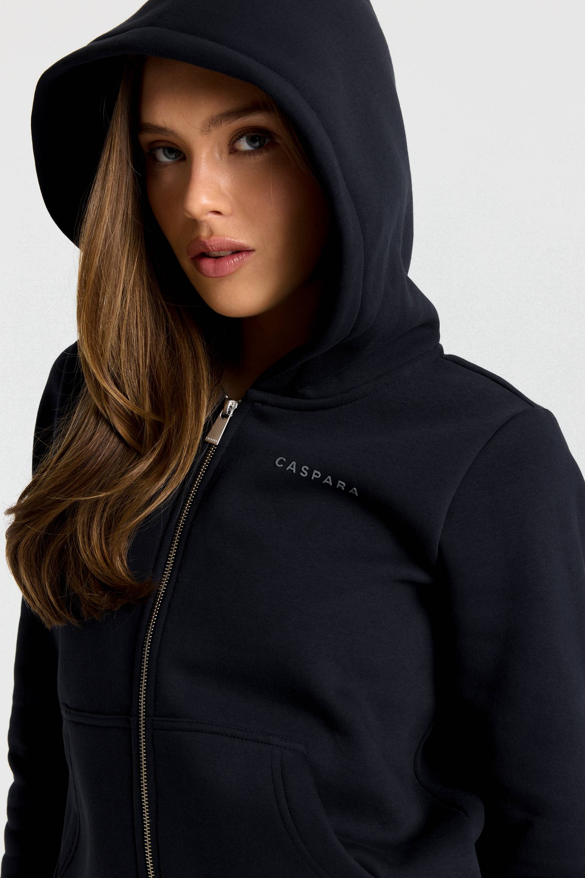 W. Cosmo Zip Hoodie - Black
