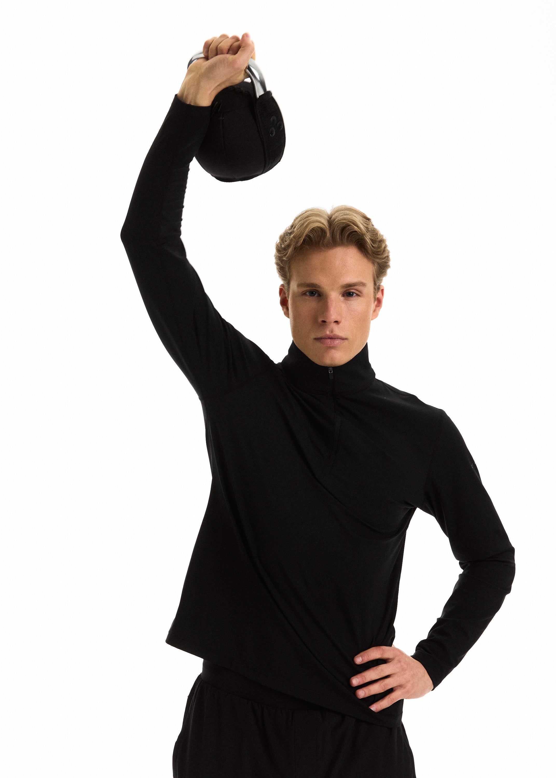 M. Prime Core Half Zip - Black