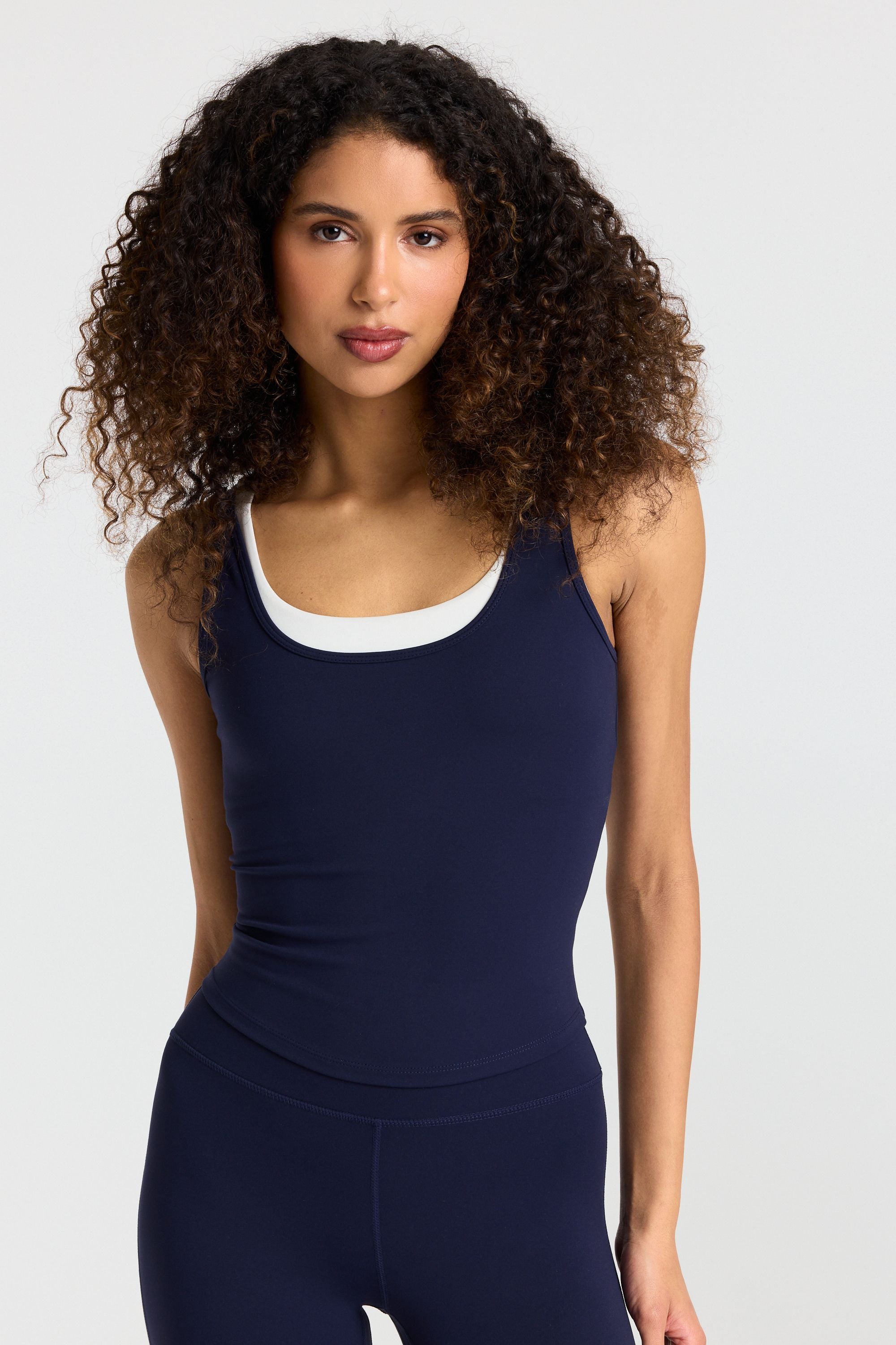 Cloudform® Square Neck Top - Navy