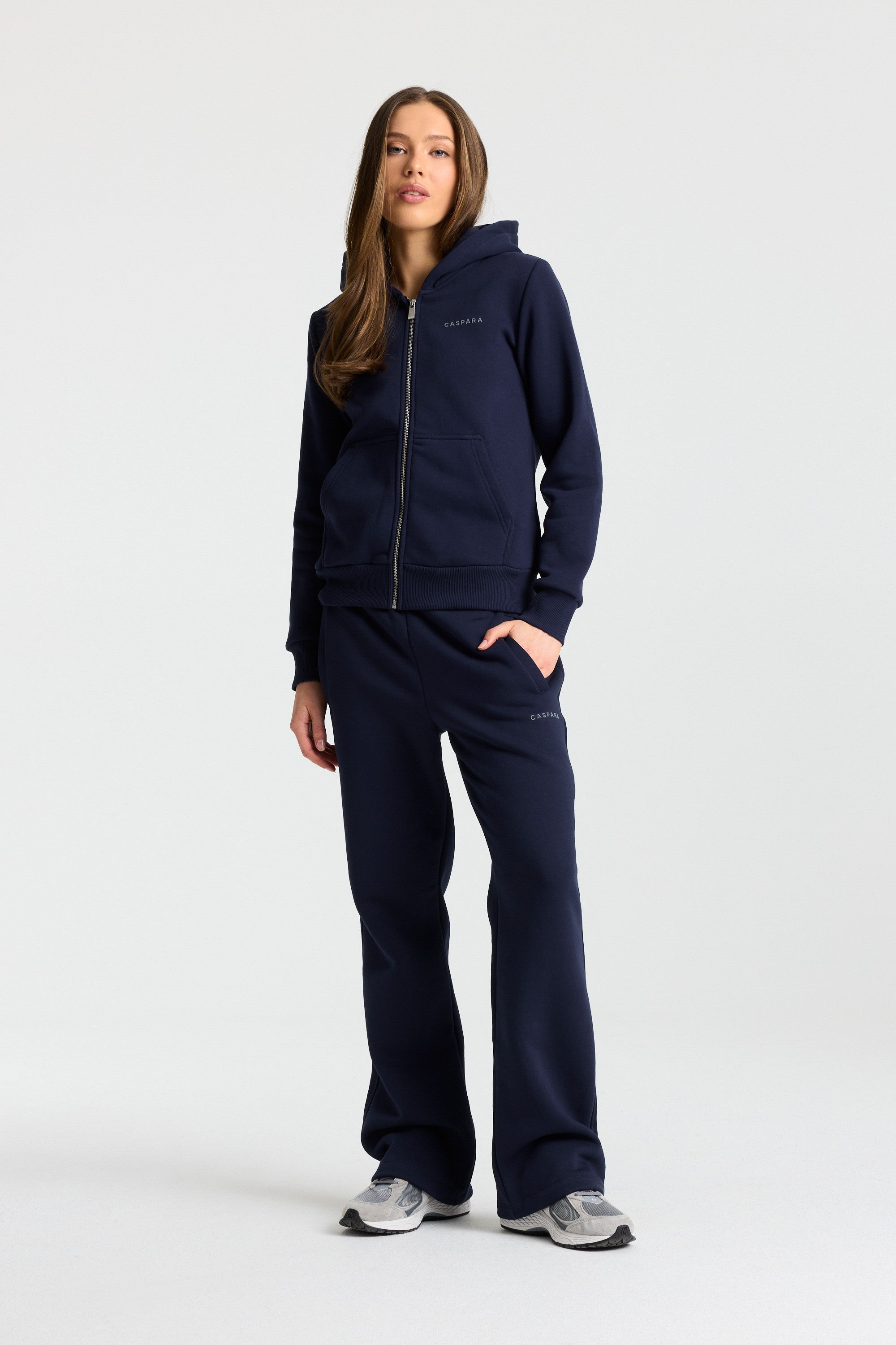 W. Cosmo Zip Hoodie - Navy
