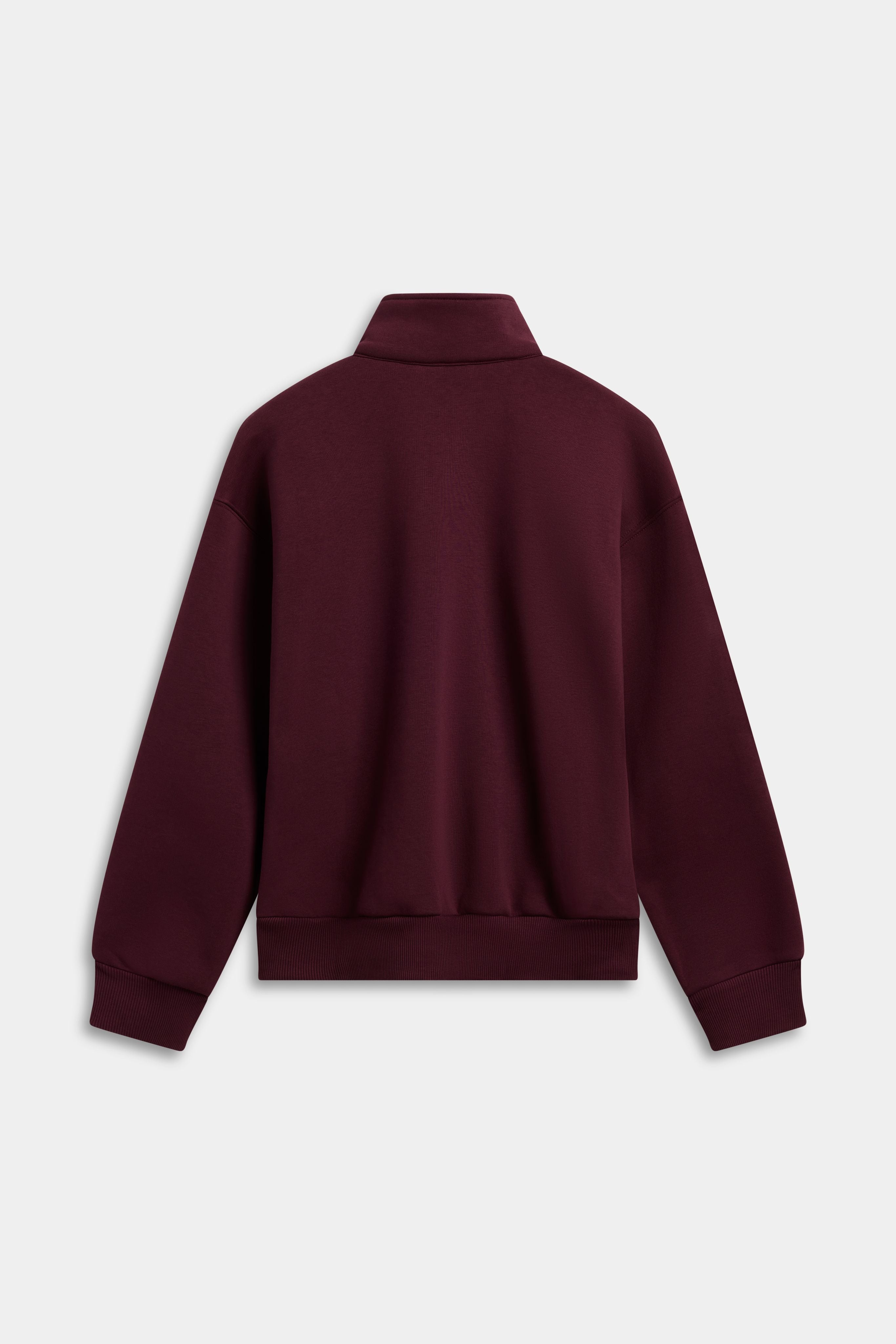W. Funnel Zip Jacket - Midnight Cherry