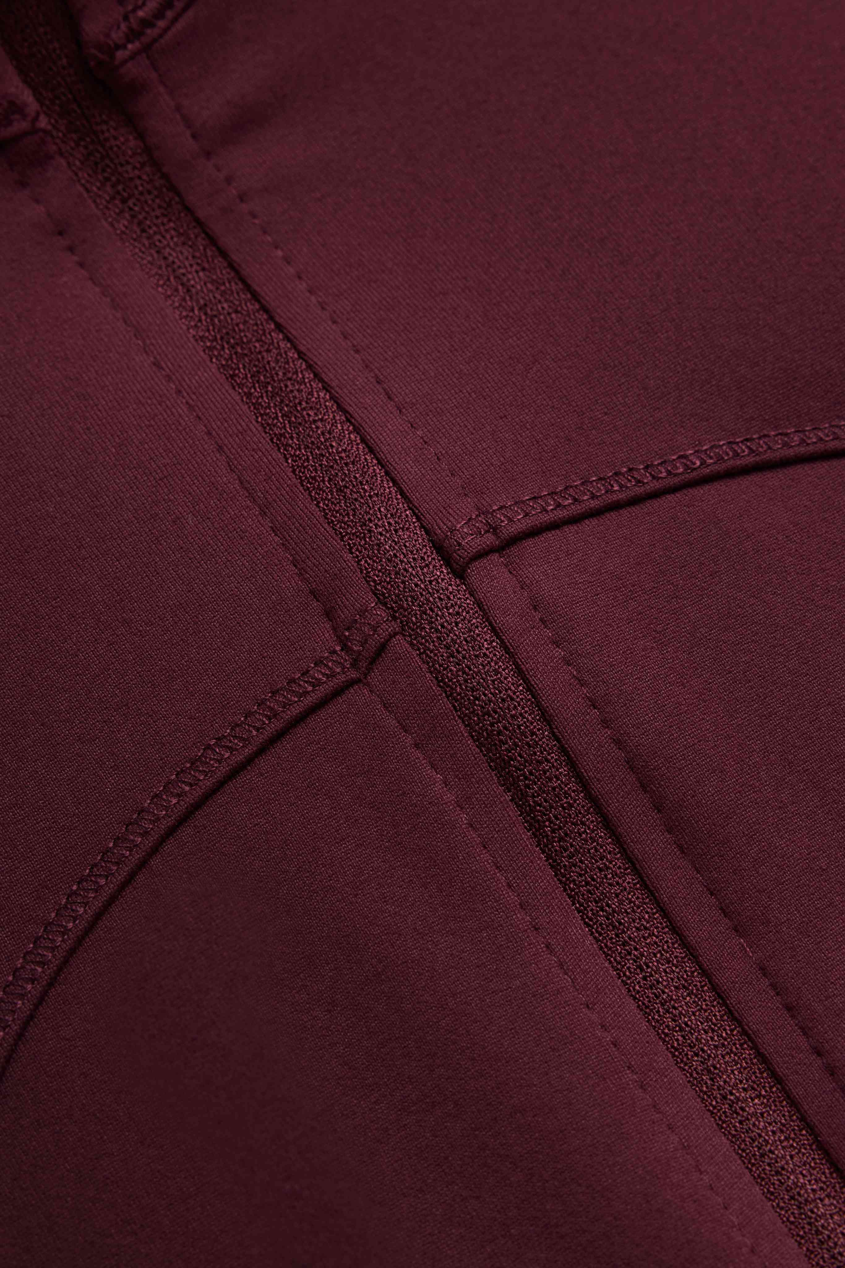 W. Sculptluxe® Zip Jacket - Midnight Cherry