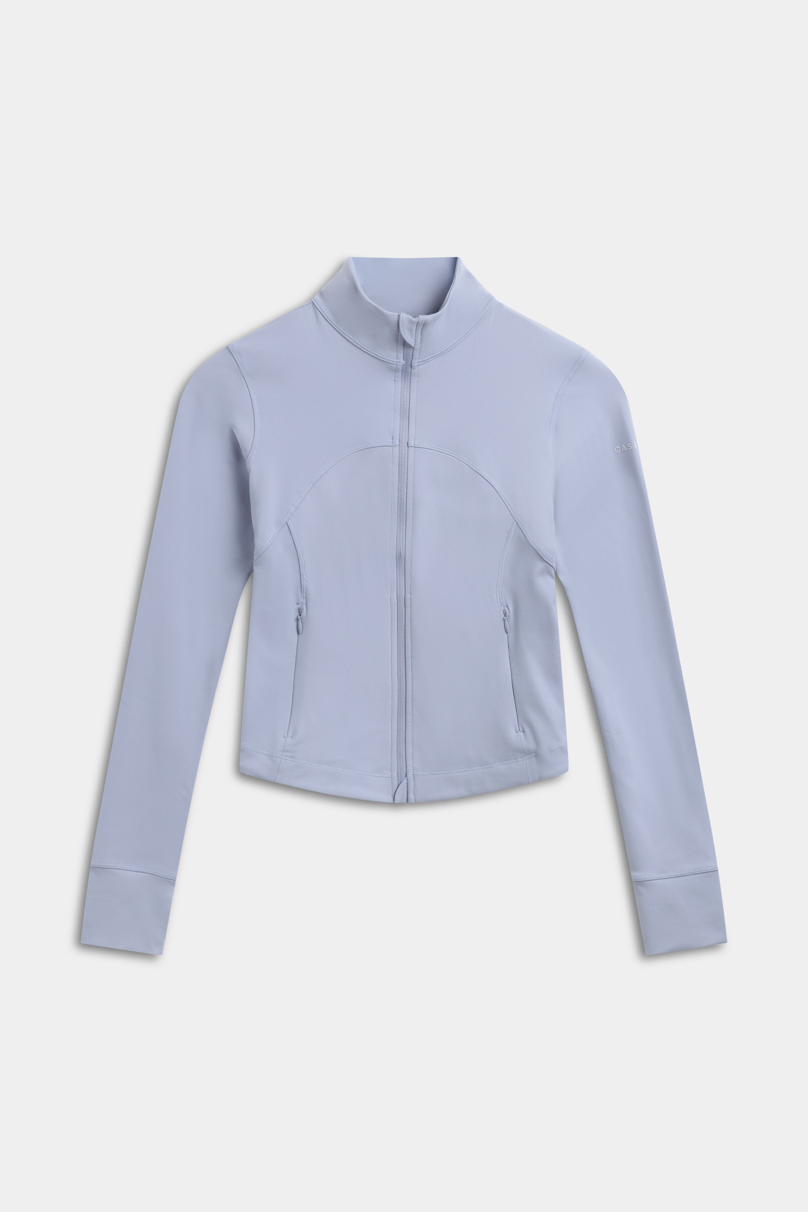 W. Sculptluxe® Zip Jacket - Vintage Blue
