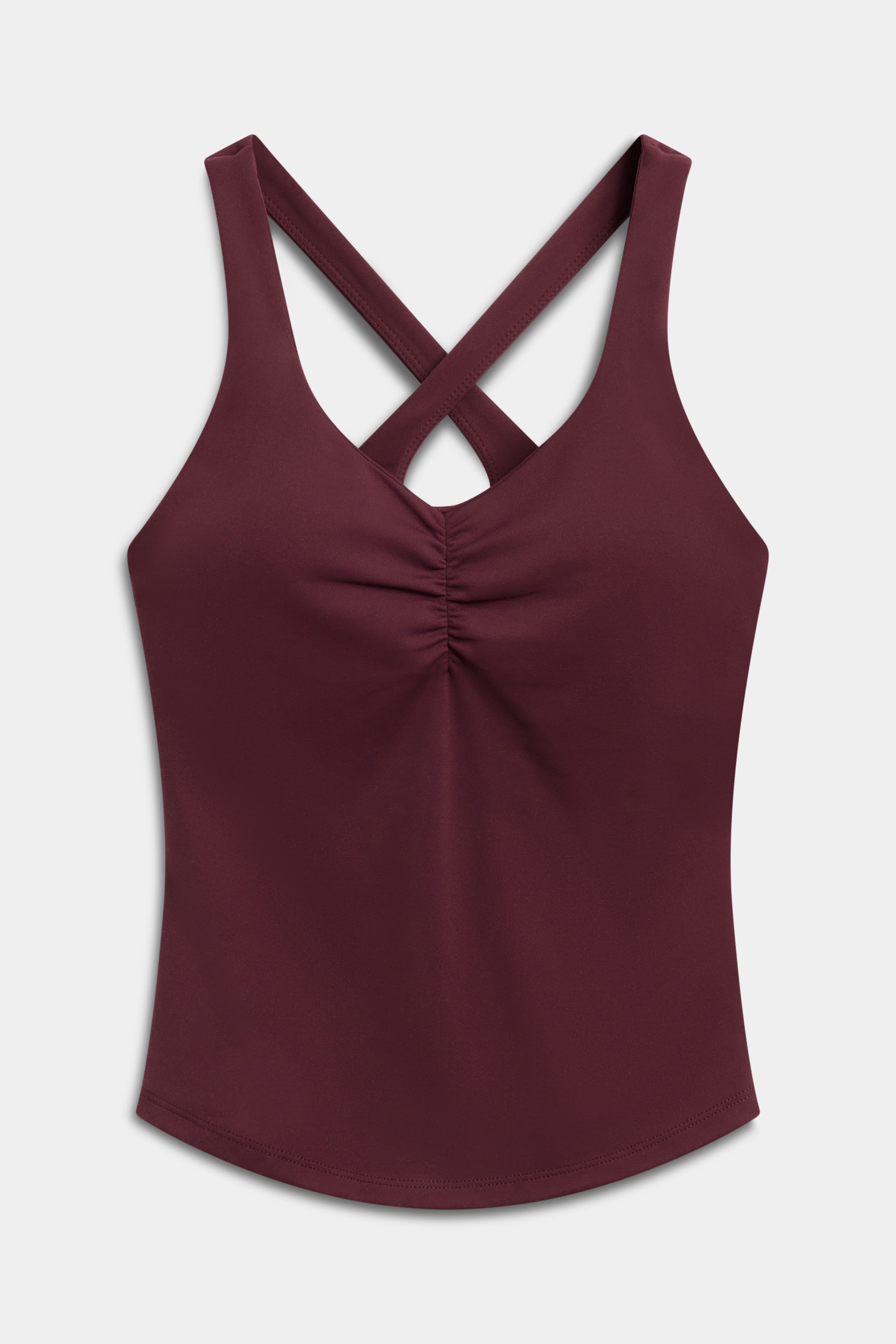 W. Cloudform® Scrunch Top - Midnight Cherry